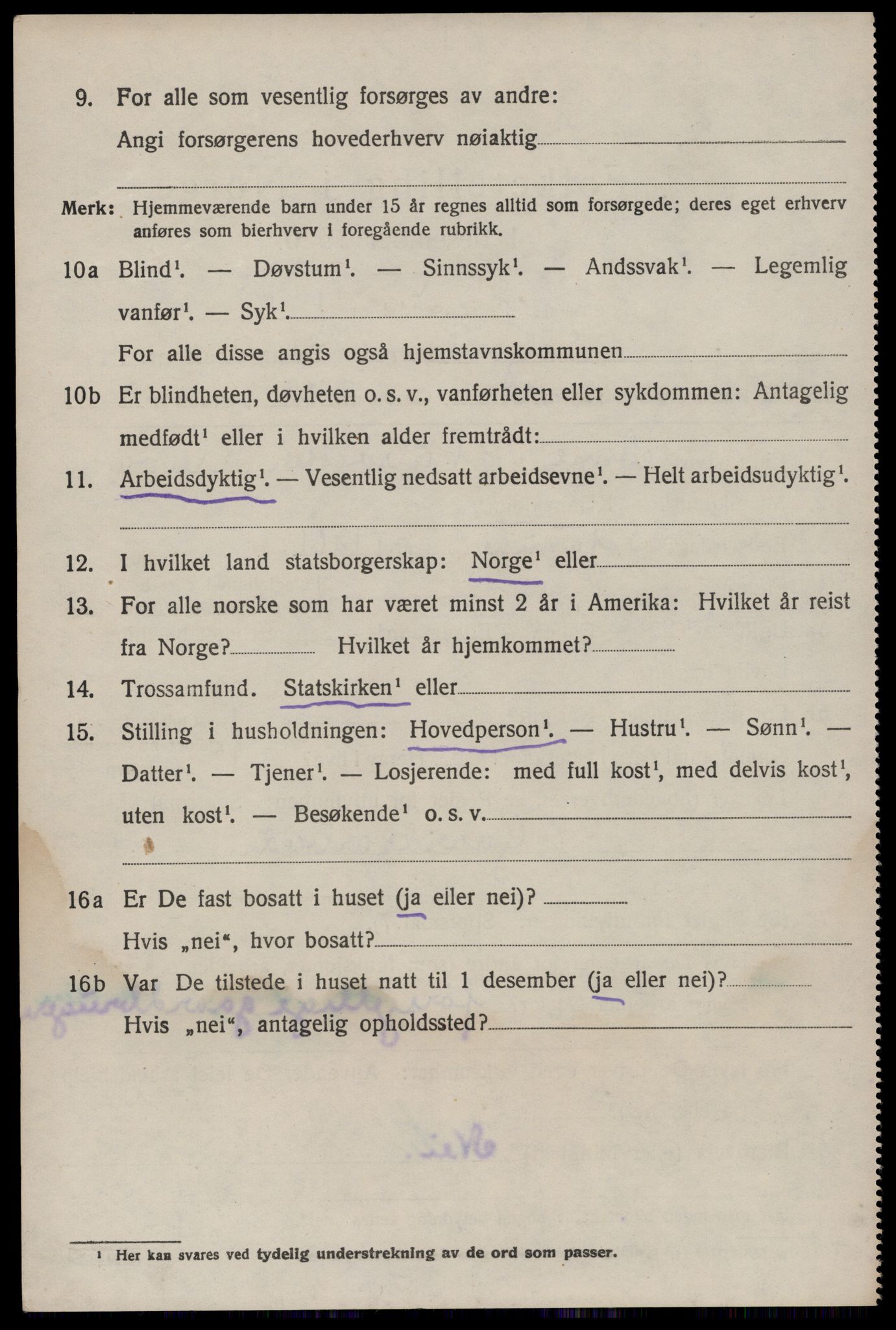 SAKO, 1920 census for Seljord, 1920, p. 6429