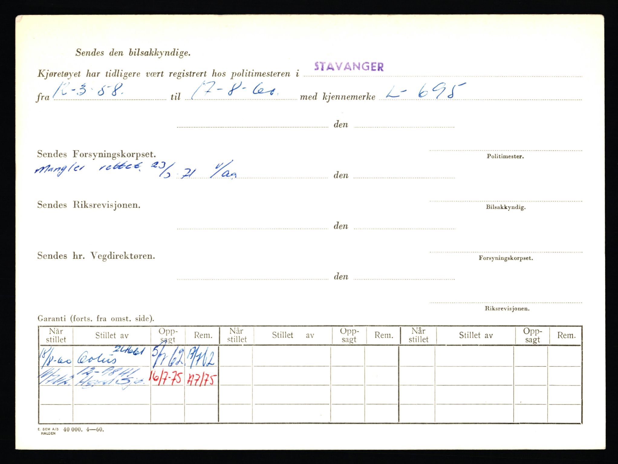 Stavanger trafikkstasjon, AV/SAST-A-101942/0/F/L0052: L-52100 - L-52899, 1930-1971, p. 1448