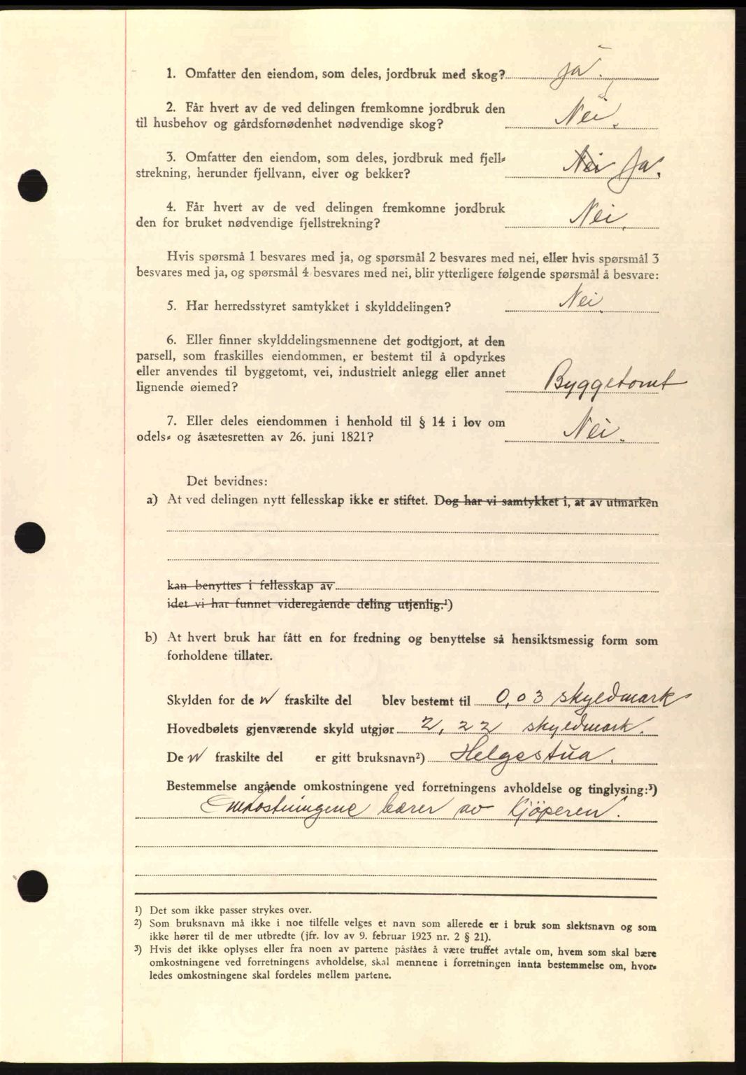 Romsdal sorenskriveri, AV/SAT-A-4149/1/2/2C: Mortgage book no. A12, 1942-1942, Diary no: : 1077/1942