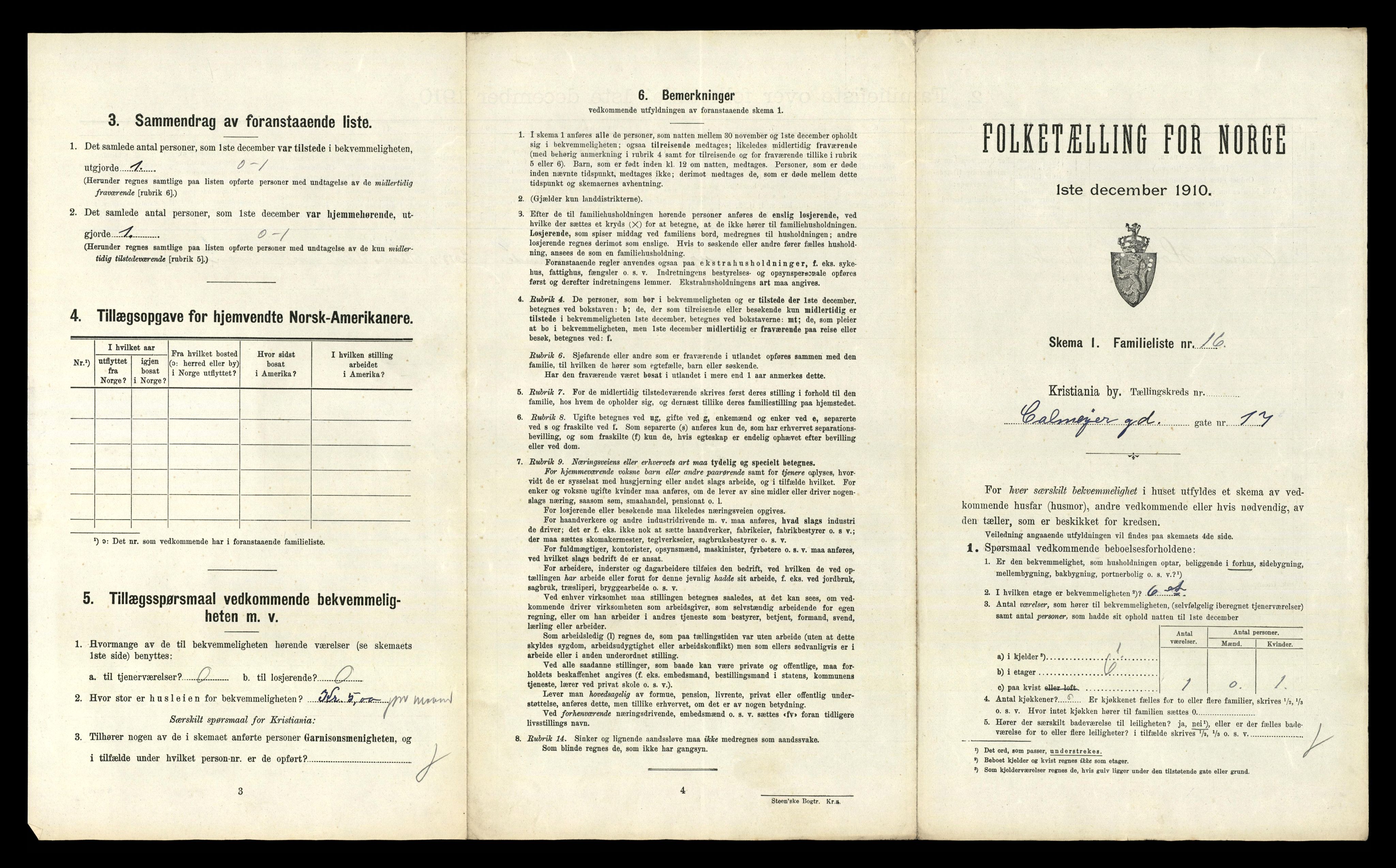 RA, 1910 census for Kristiania, 1910, p. 12817