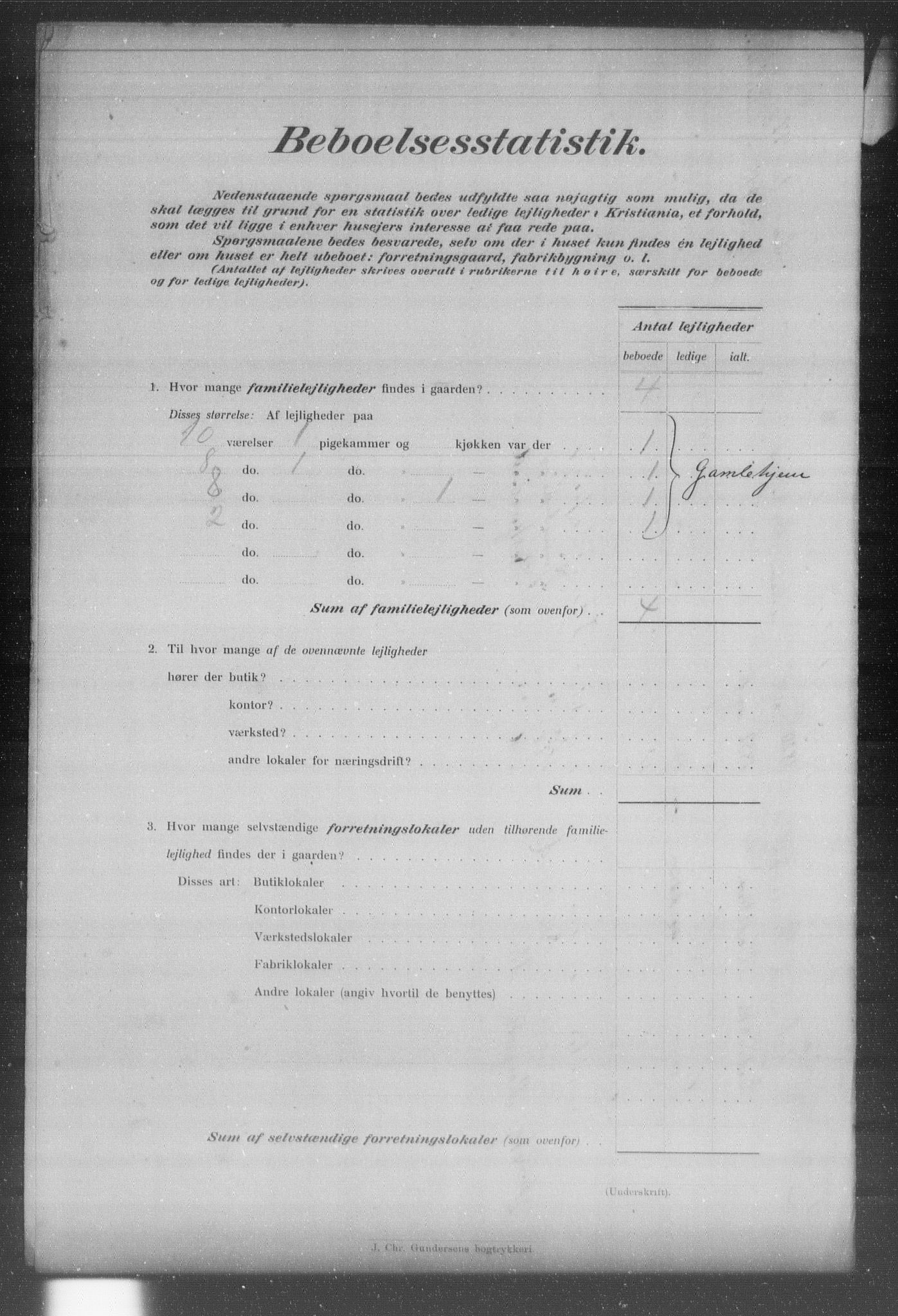 OBA, Municipal Census 1903 for Kristiania, 1903, p. 19213