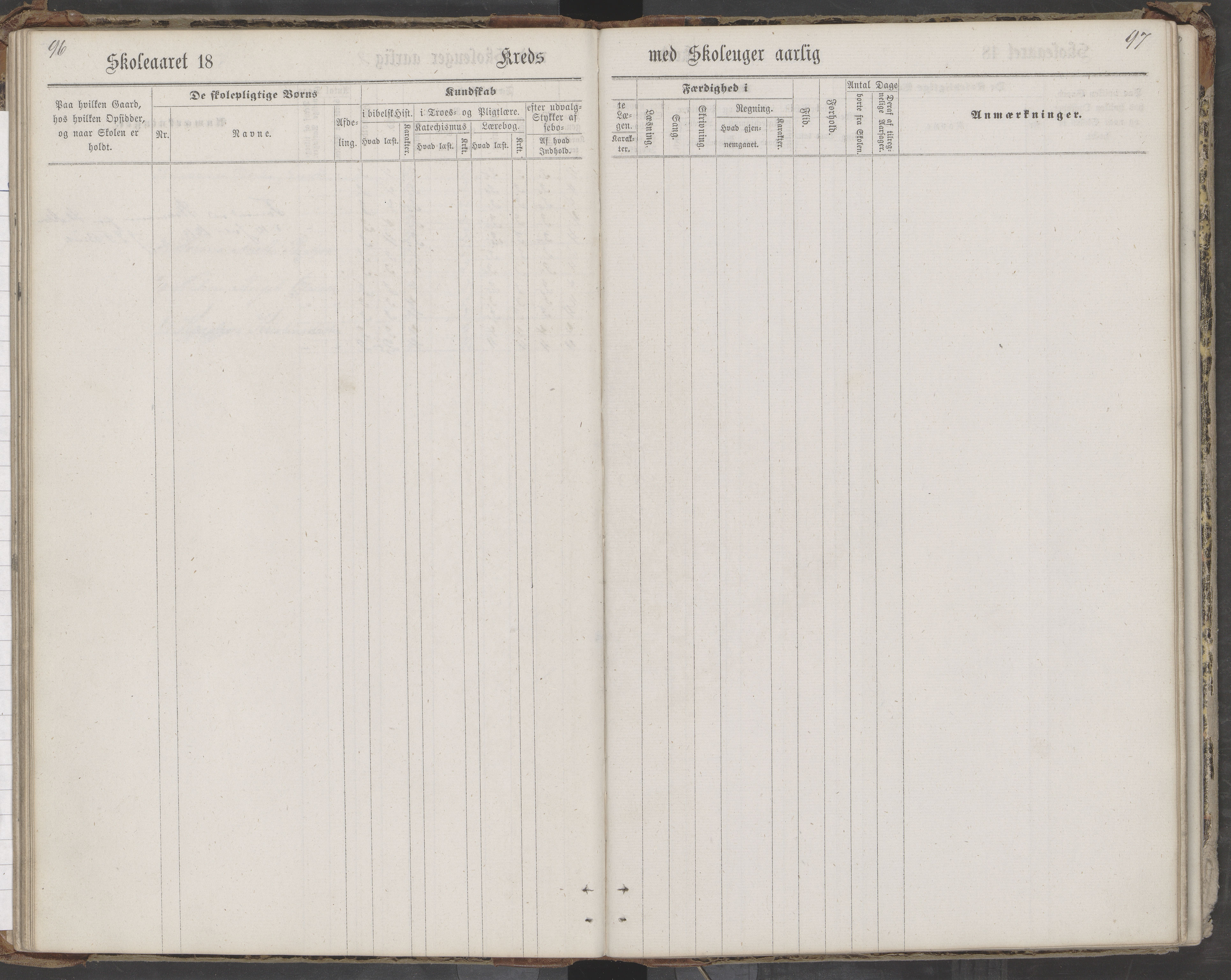 Saltdal kommune. Ymse skolekretser, AIN/K-18400.510.18/442/L0002/0002: Skoleprotokoller / Nordnes, Berghulnes, Junkerdal, 1871-1878