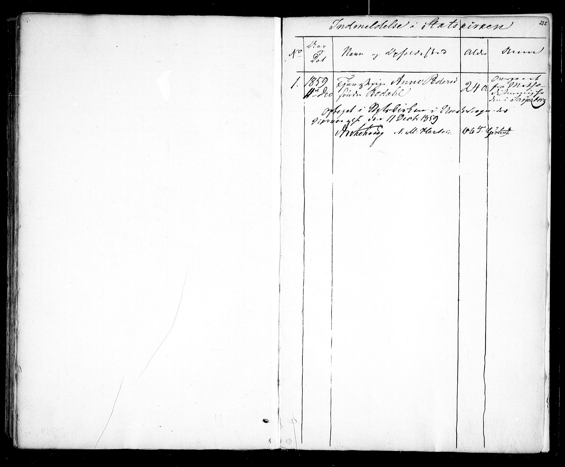 Rakkestad prestekontor Kirkebøker, SAO/A-2008/F/Fa/L0010: Parish register (official) no. I 10, 1857-1861, p. 282