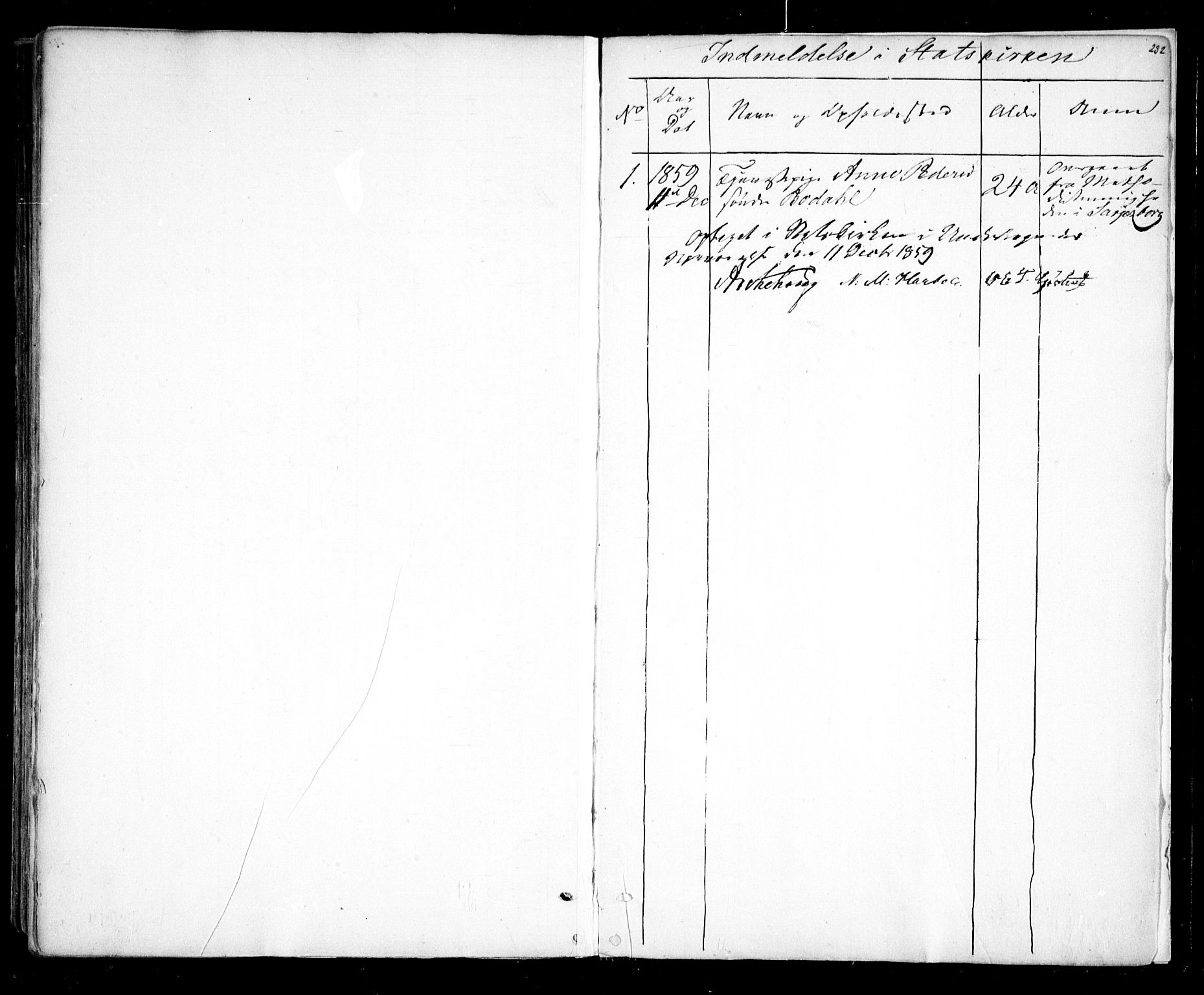 Rakkestad prestekontor Kirkebøker, AV/SAO-A-2008/F/Fa/L0010: Parish register (official) no. I 10, 1857-1861, p. 282