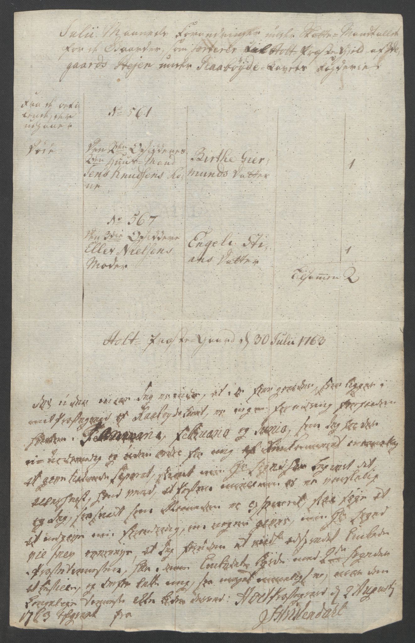 Rentekammeret inntil 1814, Reviderte regnskaper, Fogderegnskap, AV/RA-EA-4092/R40/L2517: Ekstraskatten Råbyggelag, 1762-1763, p. 540