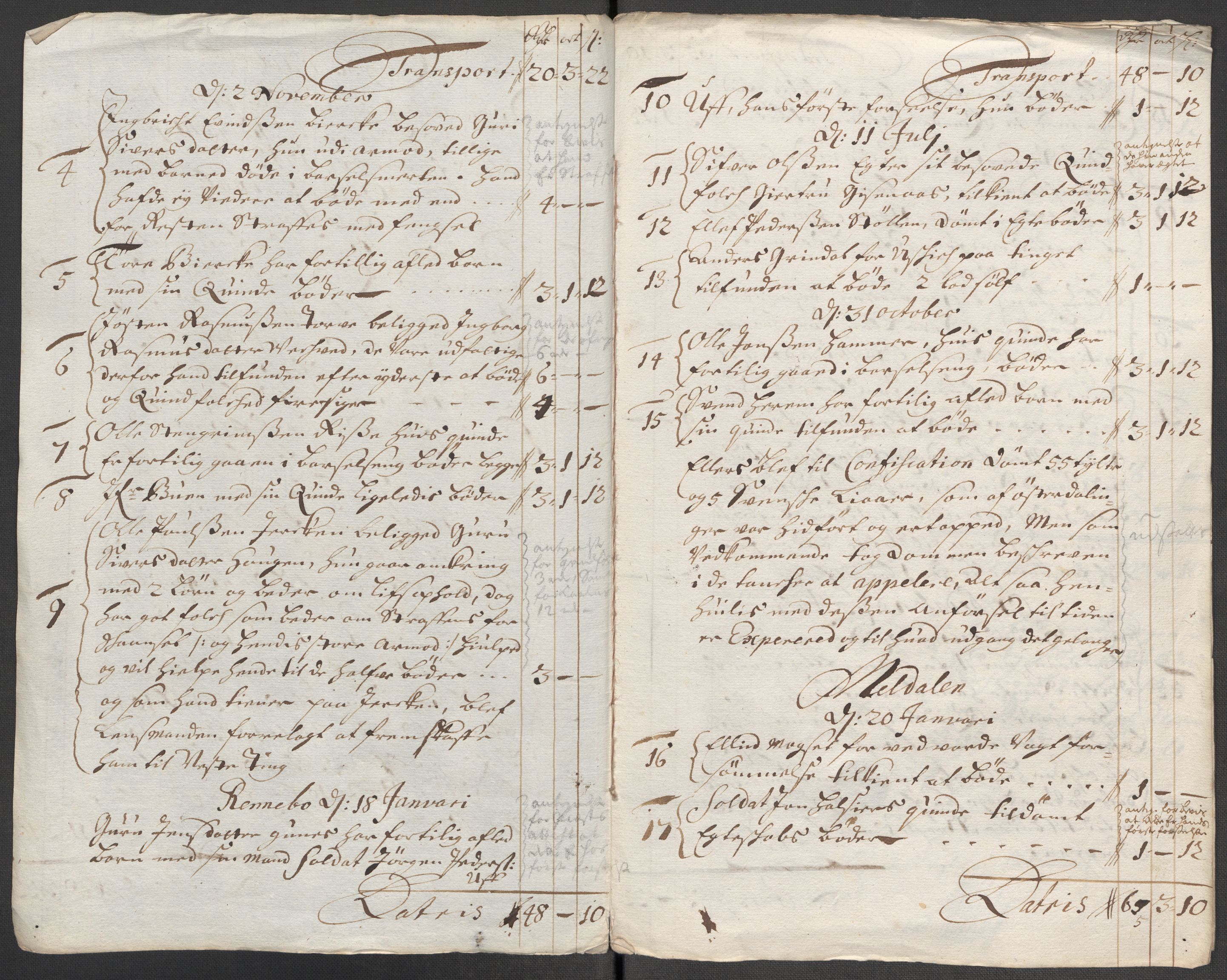 Rentekammeret inntil 1814, Reviderte regnskaper, Fogderegnskap, AV/RA-EA-4092/R60/L3963: Fogderegnskap Orkdal og Gauldal, 1712, p. 199