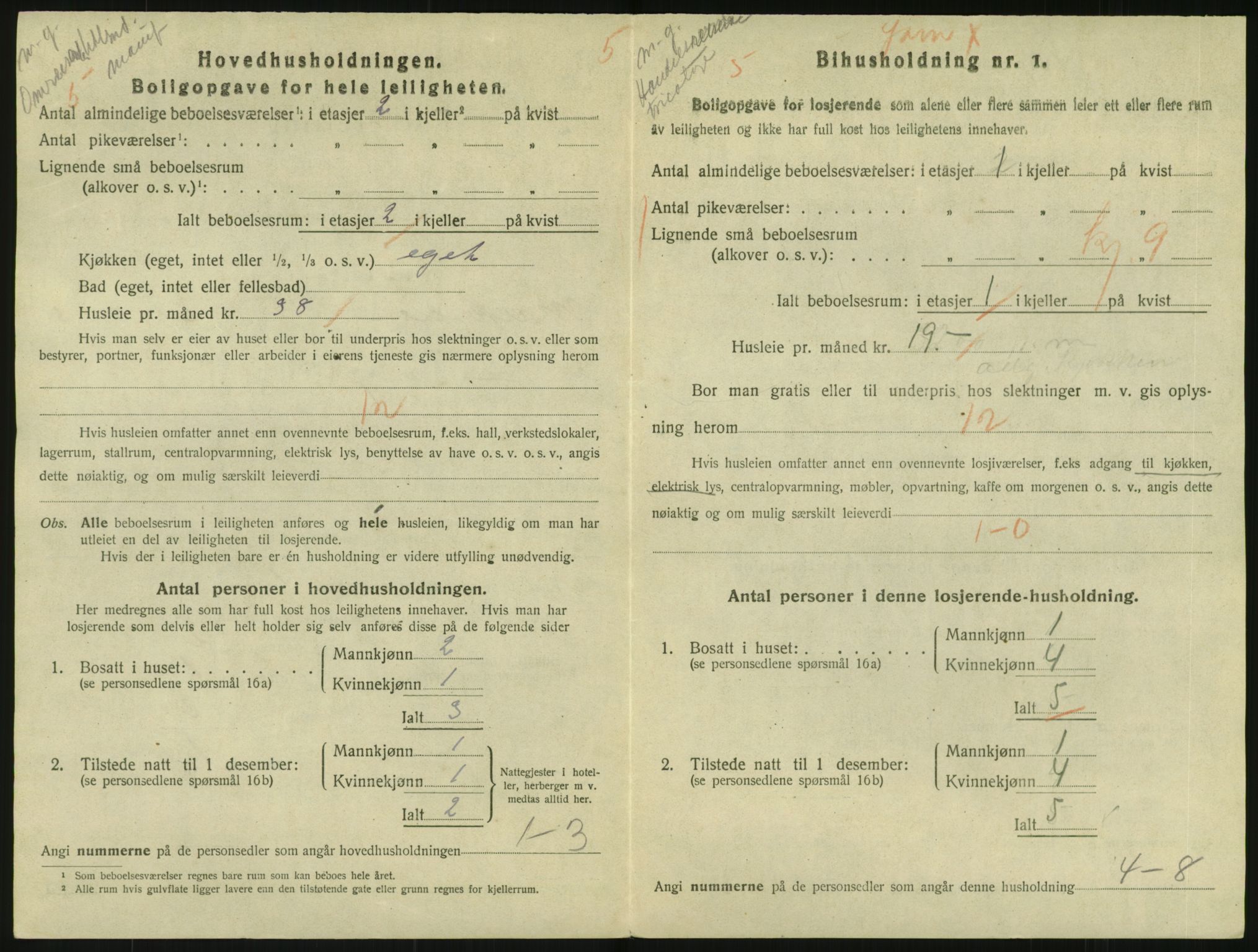 SAO, 1920 census for Kristiania, 1920, p. 65725