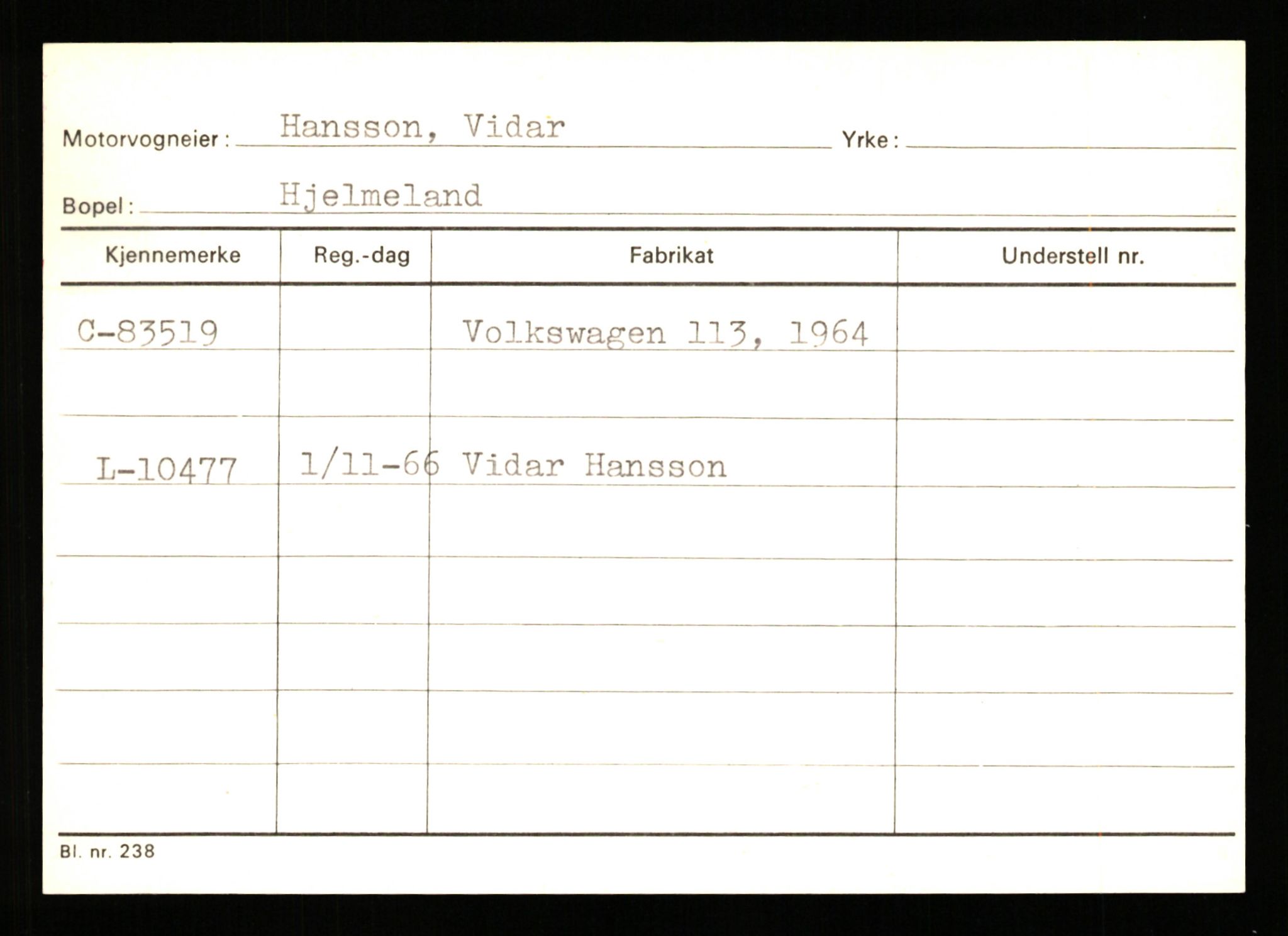 Stavanger trafikkstasjon, AV/SAST-A-101942/0/G/L0008: Registreringsnummer: 67519 - 84533, 1930-1971, p. 2966