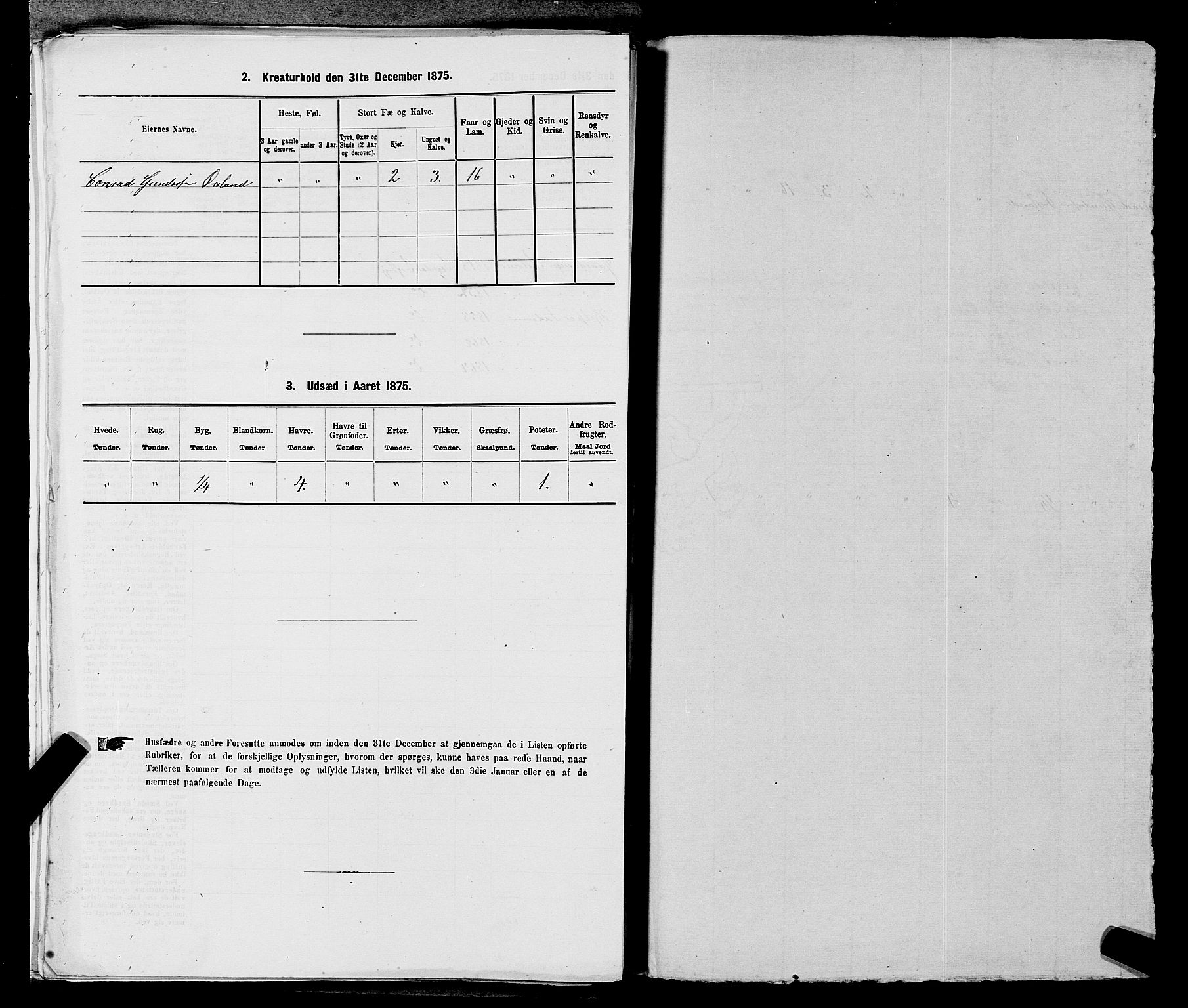 SAST, 1875 census for 1111L Sokndal/Sokndal, 1875, p. 424