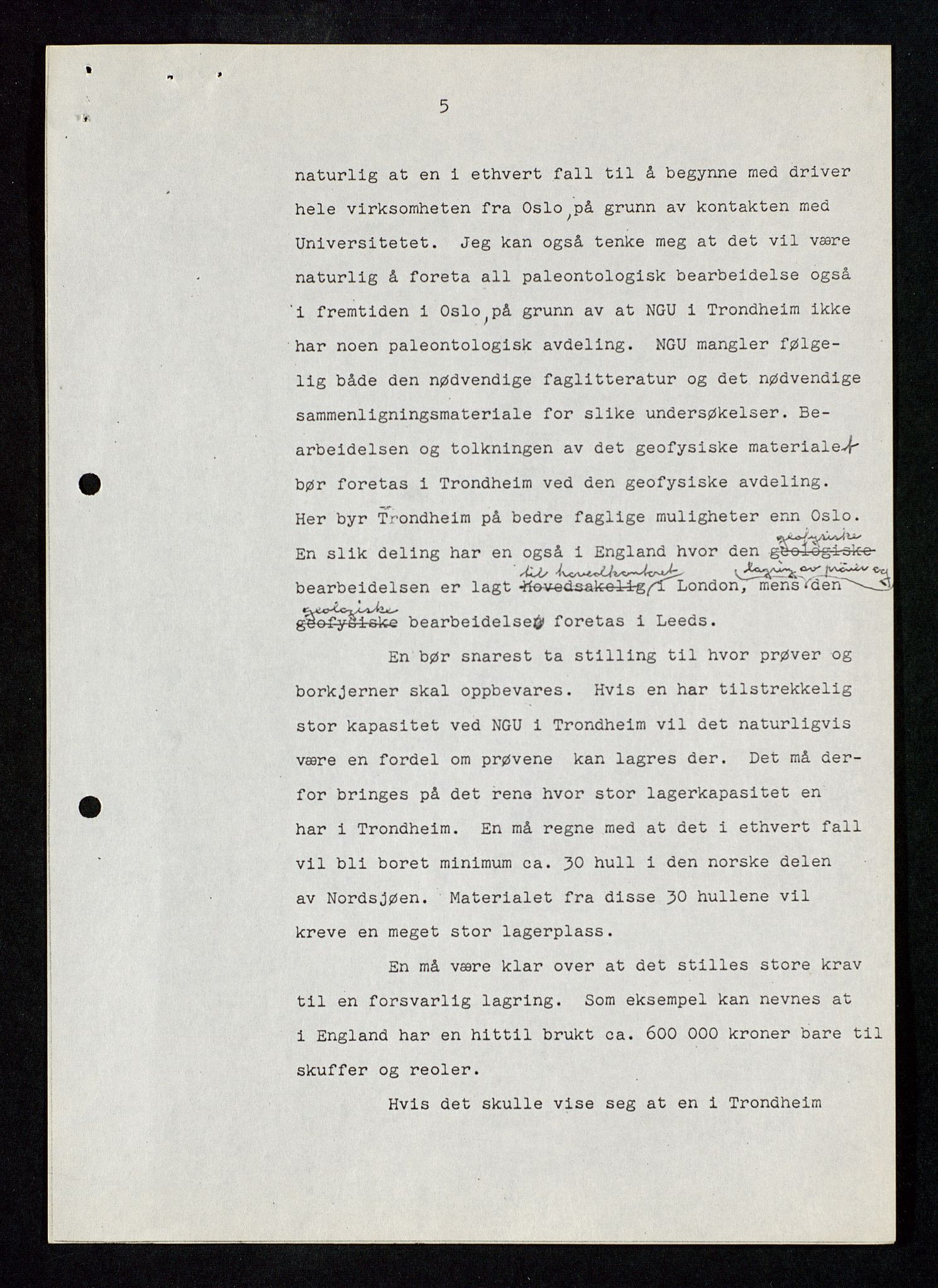 Industridepartementet, Oljekontoret, AV/SAST-A-101348/Db/L0002: Oljevernrådet, Styret i OD, leieforhold, div., 1966-1973, p. 615