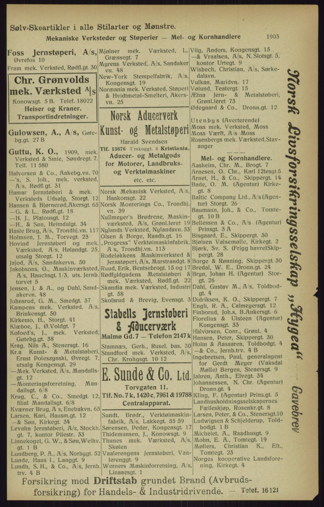 Kristiania/Oslo adressebok, PUBL/-, 1916, p. 1903