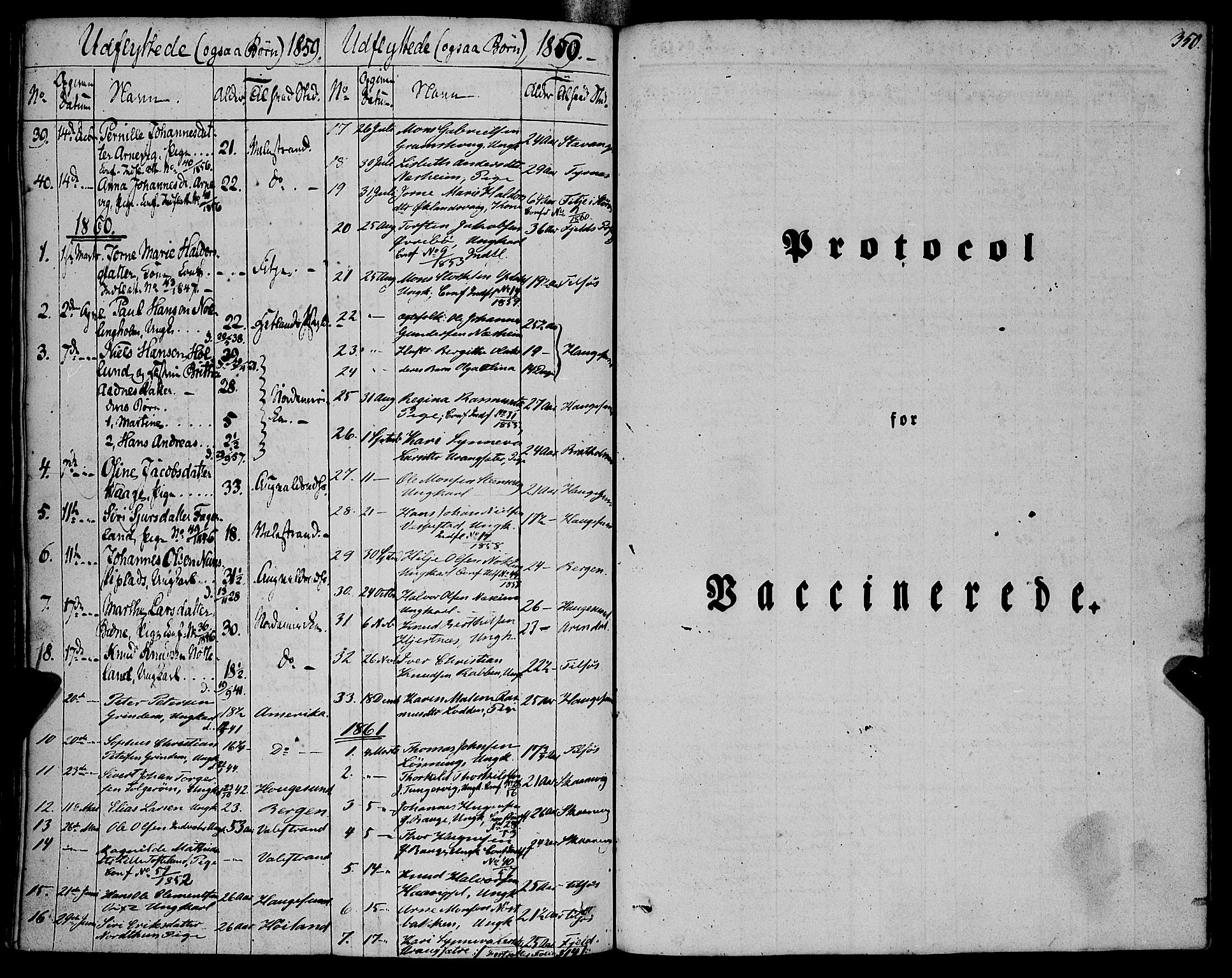 Finnås sokneprestembete, SAB/A-99925/H/Ha/Haa/Haaa/L0007: Parish register (official) no. A 7, 1850-1862, p. 350