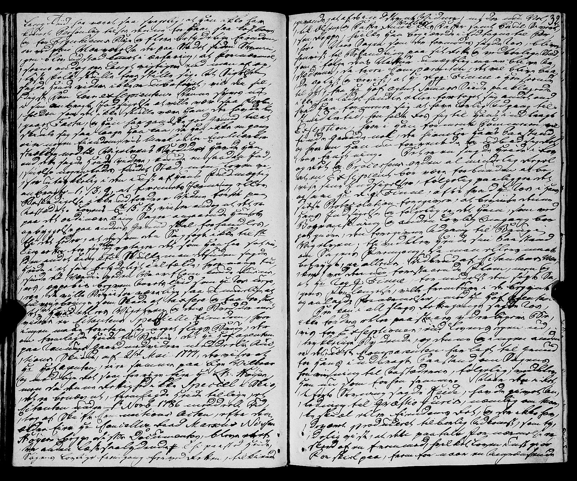 Strinda og Selbu sorenskriveri, AV/SAT-A-0015/1/1A/L0015: Tingbok 14, 1787-1794, p. 31b-32a