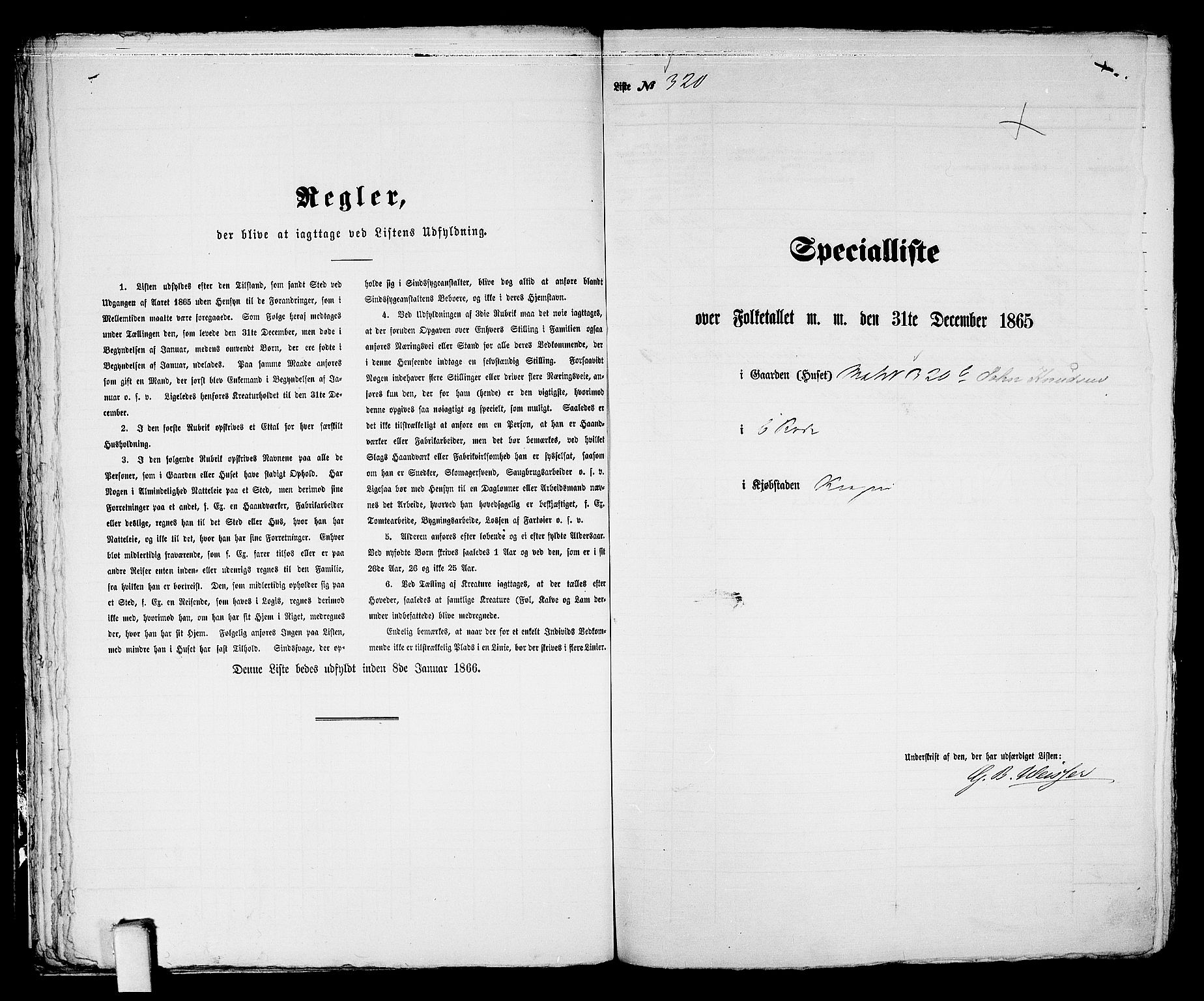 RA, 1865 census for Kragerø/Kragerø, 1865, p. 655