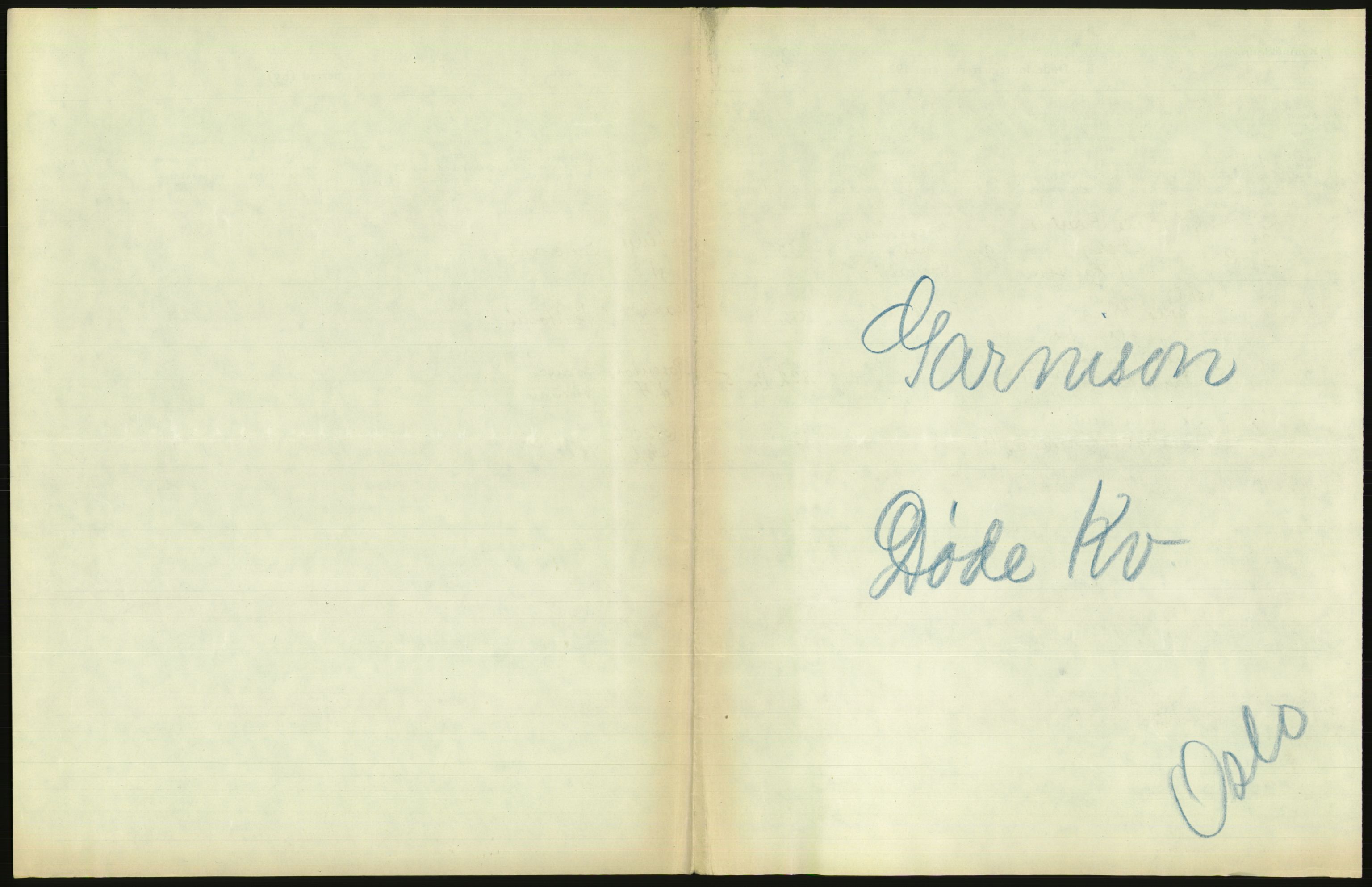 Statistisk sentralbyrå, Sosiodemografiske emner, Befolkning, AV/RA-S-2228/D/Df/Dfc/Dfcf/L0010: Oslo: Døde kvinner, dødfødte, 1926, p. 429