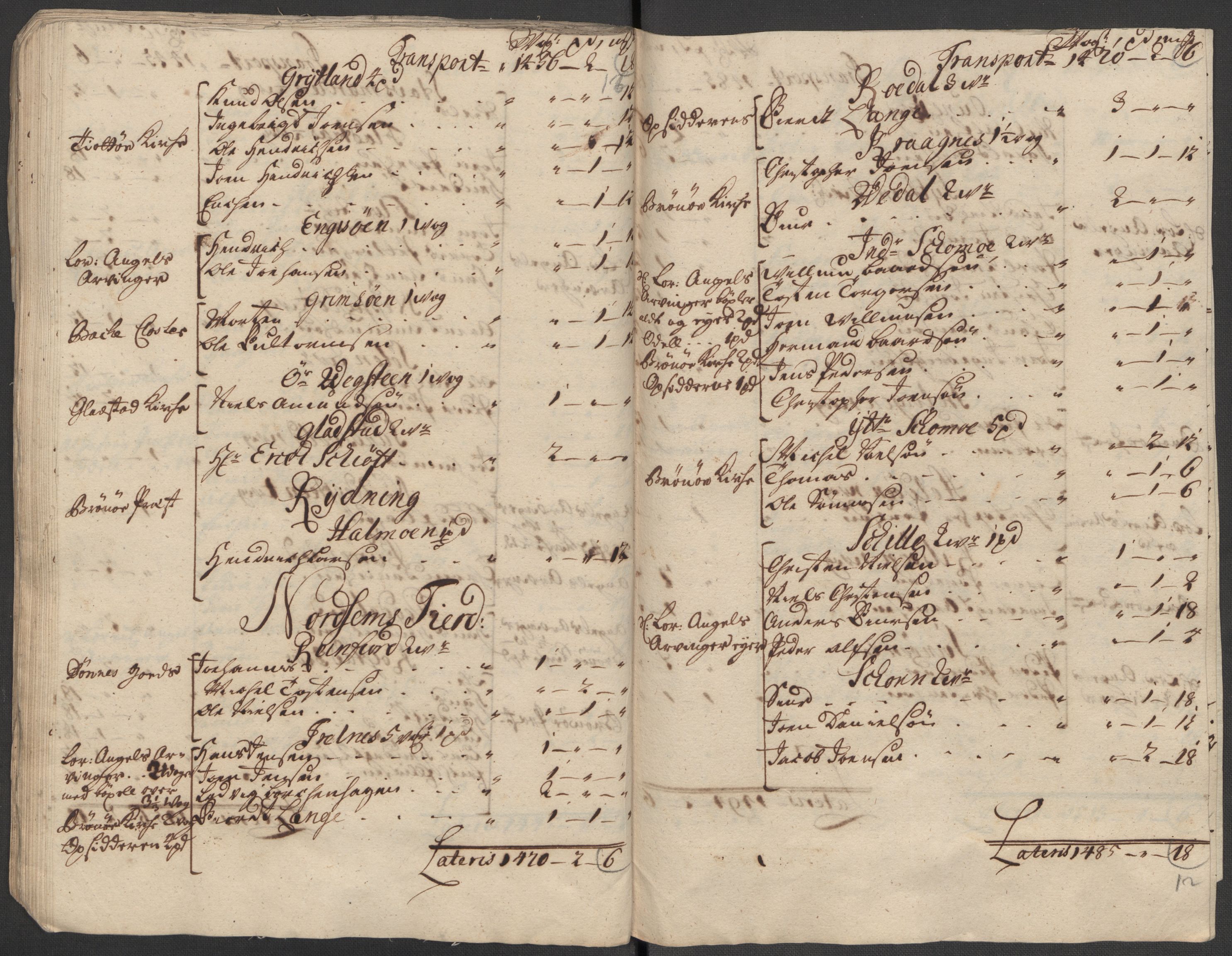 Rentekammeret inntil 1814, Reviderte regnskaper, Fogderegnskap, RA/EA-4092/R65/L4513: Fogderegnskap Helgeland, 1714-1715, p. 85