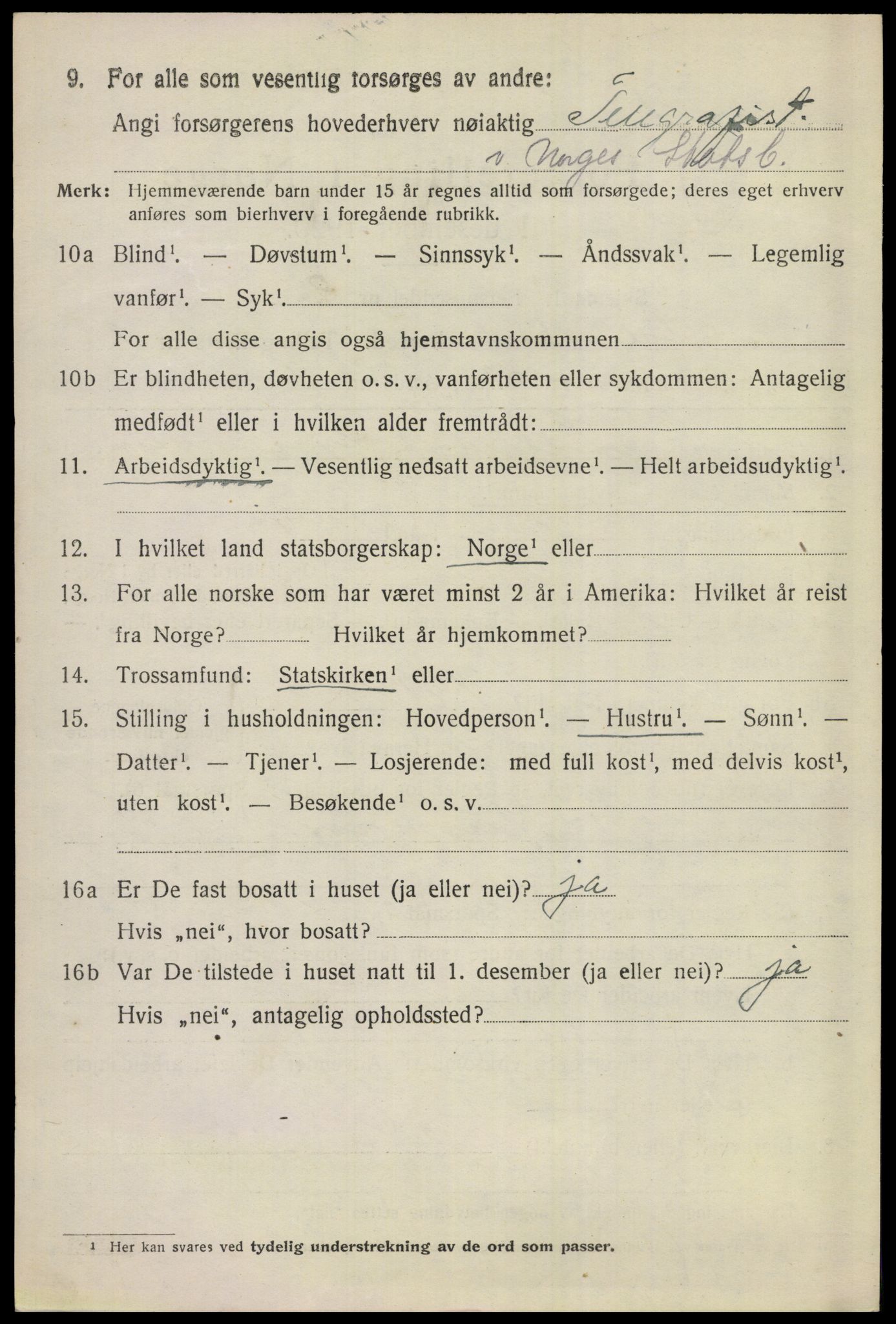 SAKO, 1920 census for Ål, 1920, p. 2365