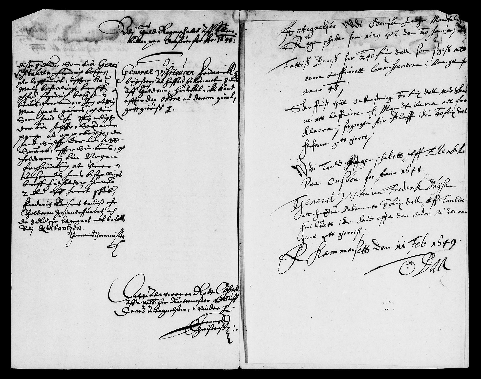 Rentekammeret inntil 1814, Reviderte regnskaper, Lensregnskaper, AV/RA-EA-5023/R/Rb/Rbe/L0002: Onsøy len, 1615-1650