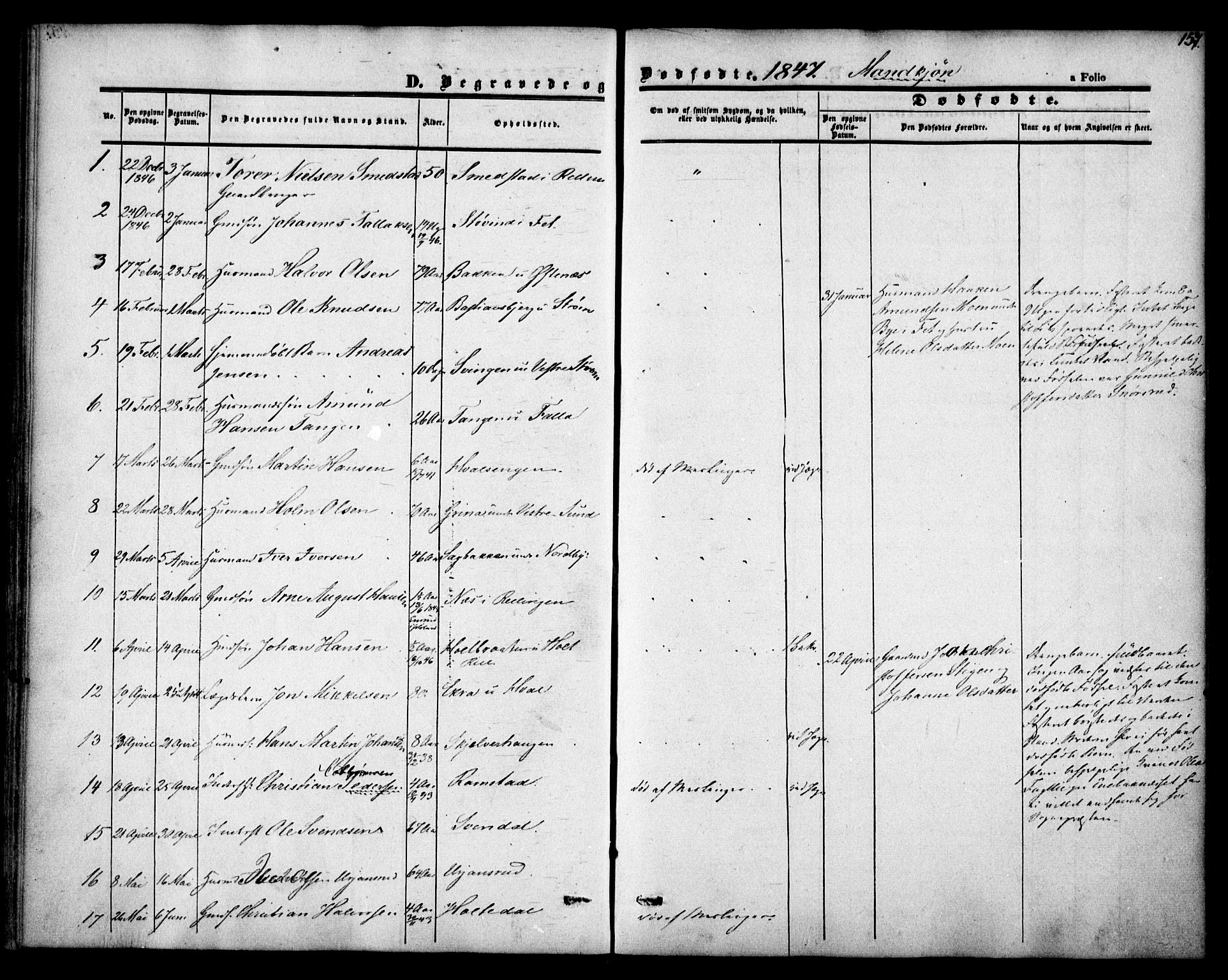 Fet prestekontor Kirkebøker, SAO/A-10370a/F/Fa/L0010: Parish register (official) no. I 10, 1847-1859, p. 157