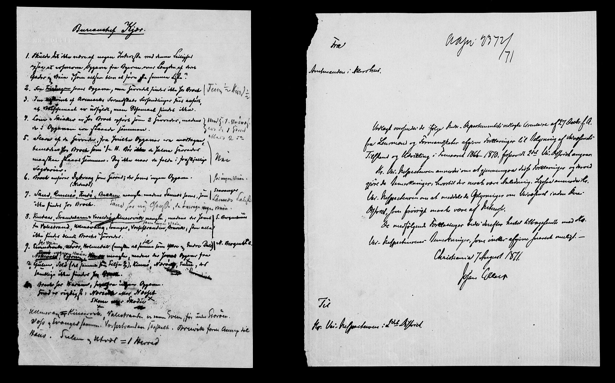 Statistisk sentralbyrå, Næringsøkonomiske emner, Generelt - Amtmennenes femårsberetninger, AV/RA-S-2233/F/Fa/L0029: --, 1866-1870, p. 12