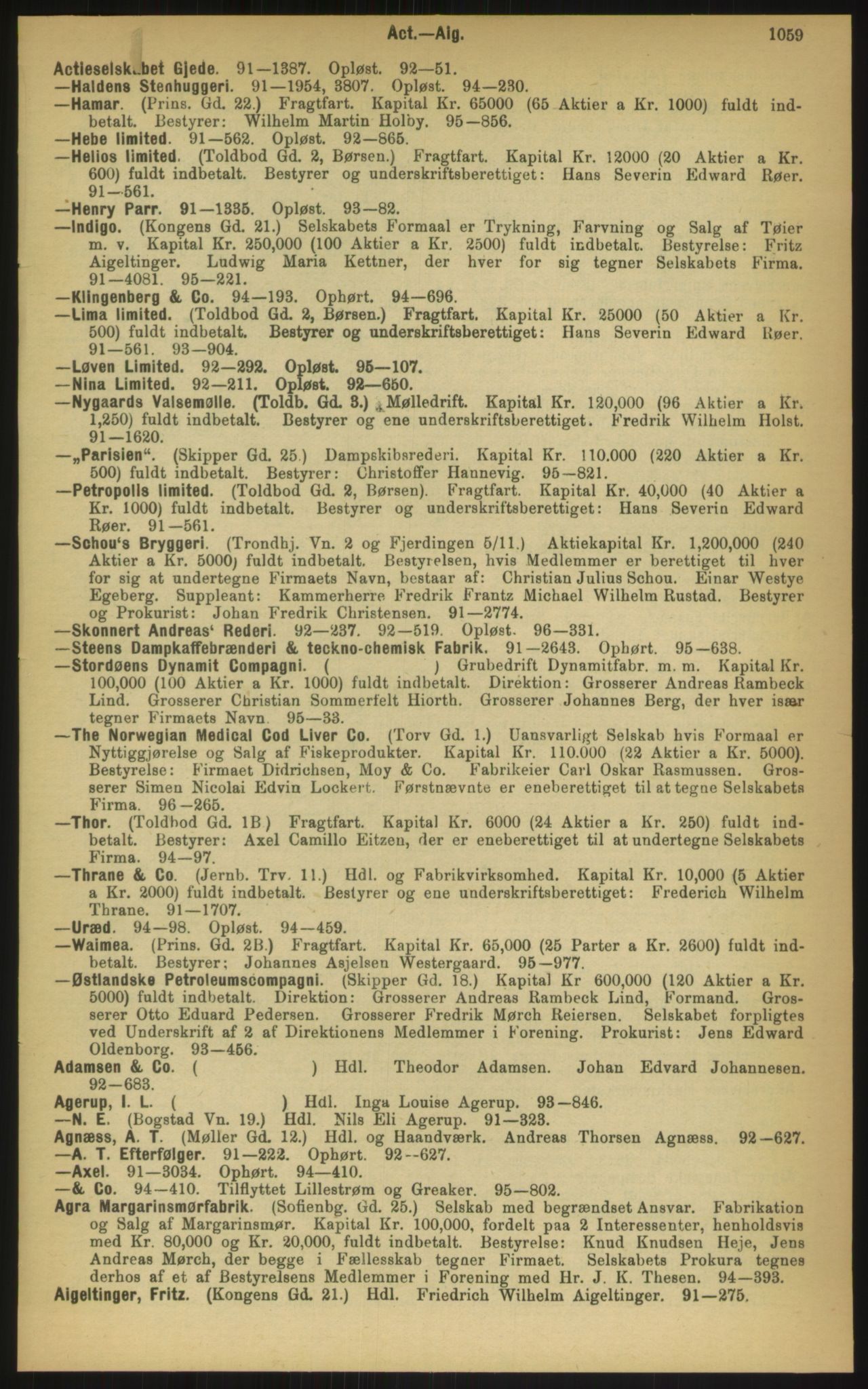 Kristiania/Oslo adressebok, PUBL/-, 1897, p. 1059