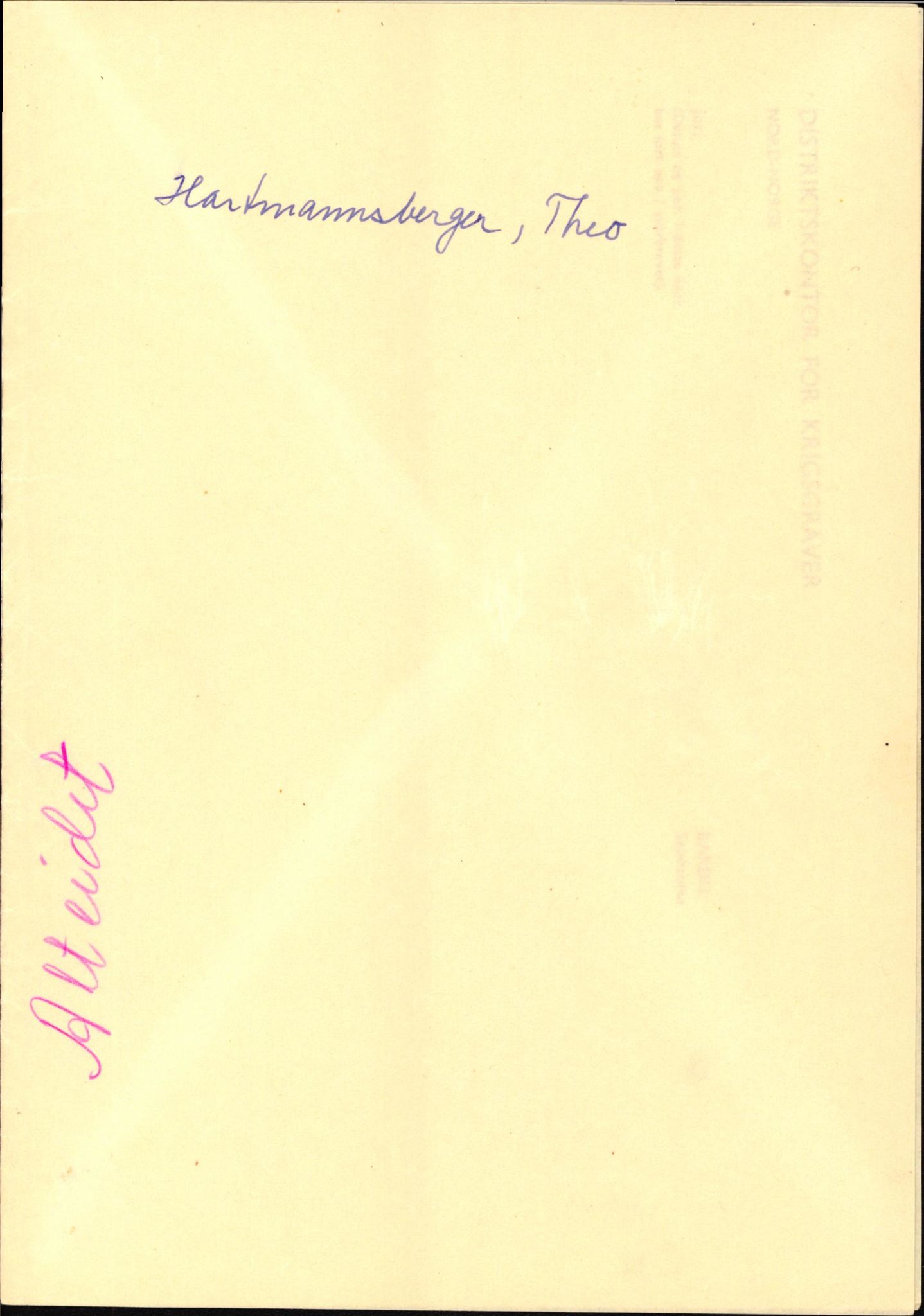 Krigsgravtjenesten, RA/S-7020/D/Da/L0039: Tyske krigsgraver, 1945-1963, p. 146