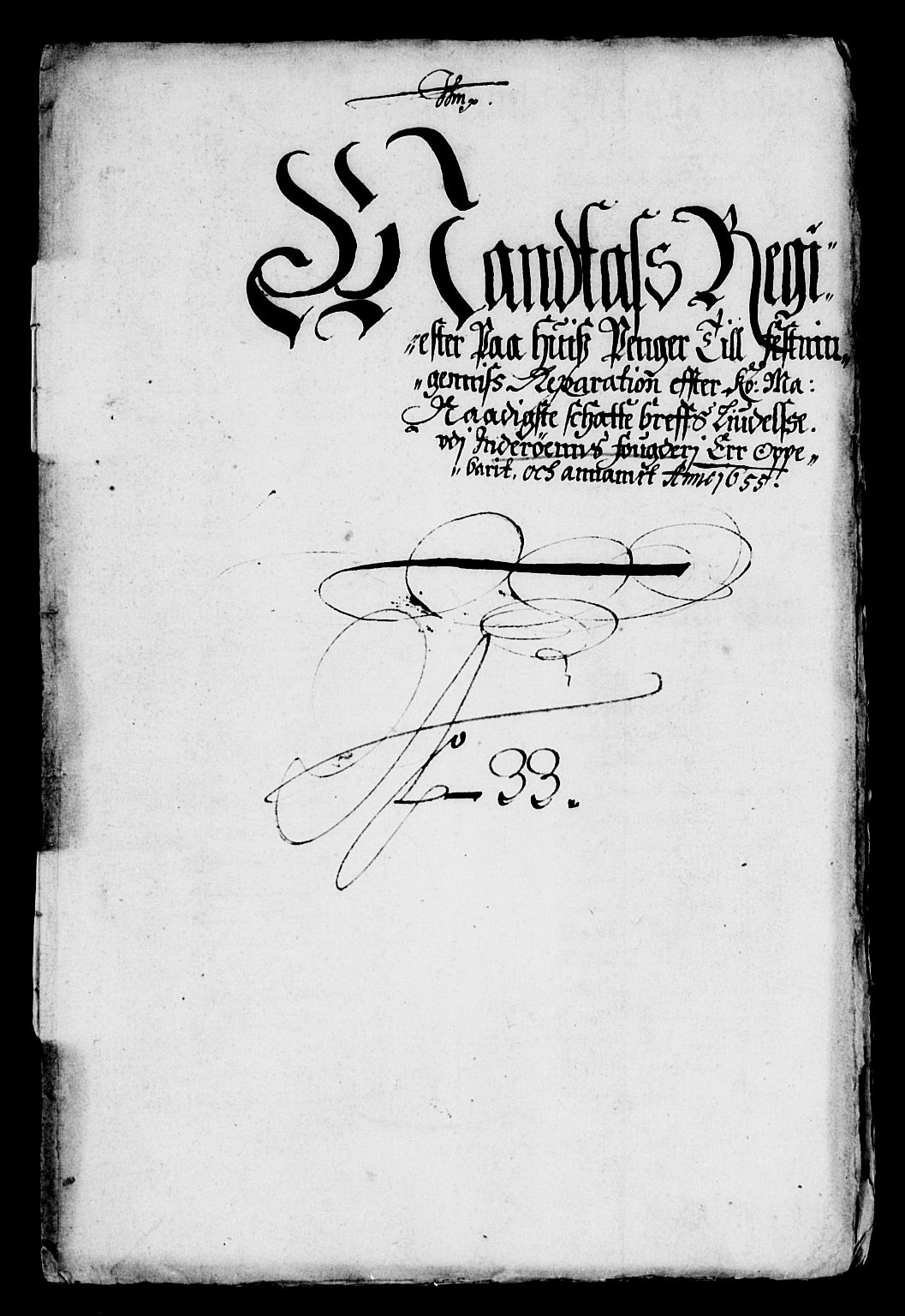 Rentekammeret inntil 1814, Reviderte regnskaper, Lensregnskaper, RA/EA-5023/R/Rb/Rbw/L0123: Trondheim len, 1655-1656