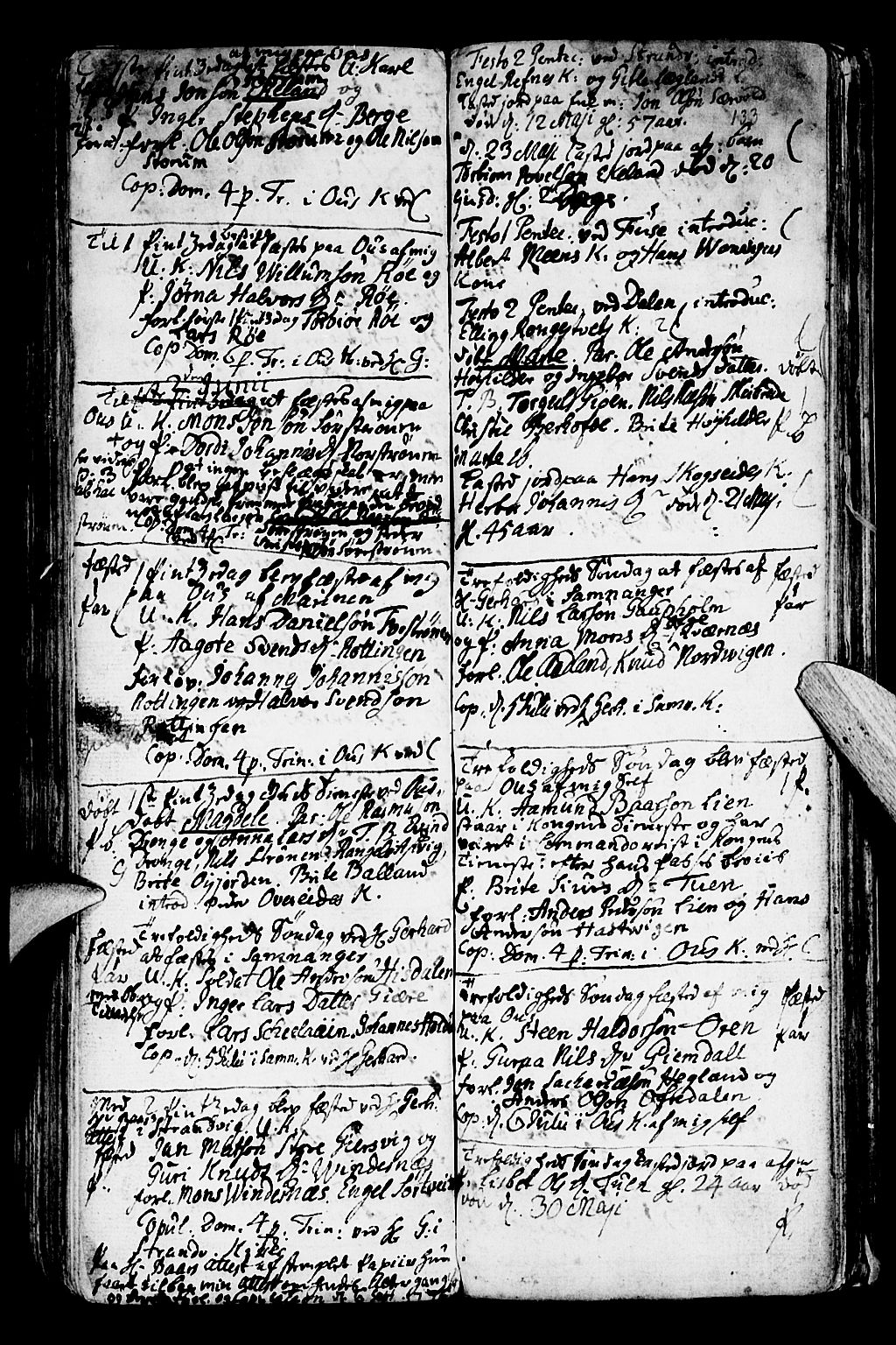 Os sokneprestembete, SAB/A-99929: Parish register (official) no. A 9, 1766-1779, p. 133