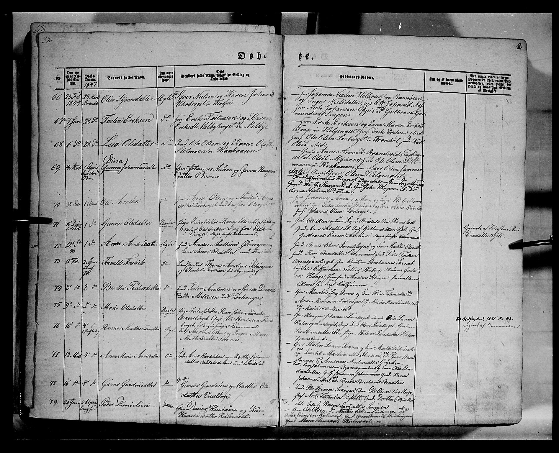 Grue prestekontor, AV/SAH-PREST-036/H/Ha/Haa/L0008: Parish register (official) no. 8, 1847-1858, p. 2