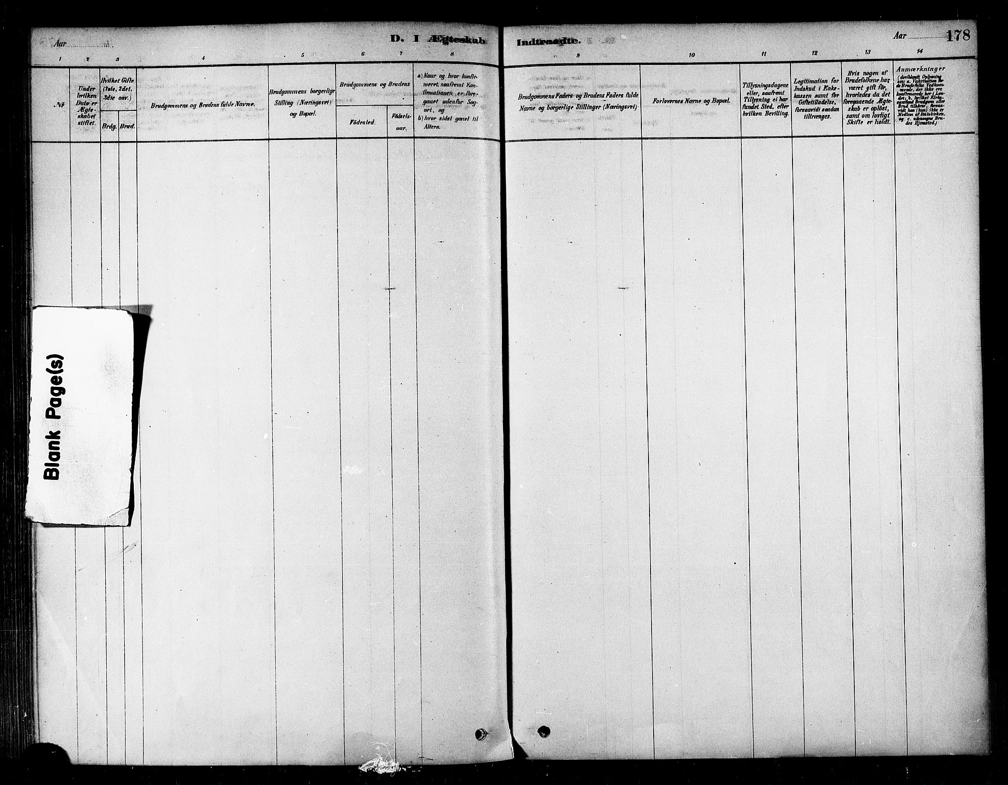 Alta sokneprestkontor, AV/SATØ-S-1338/H/Ha/L0002.kirke: Parish register (official) no. 2, 1879-1892, p. 178