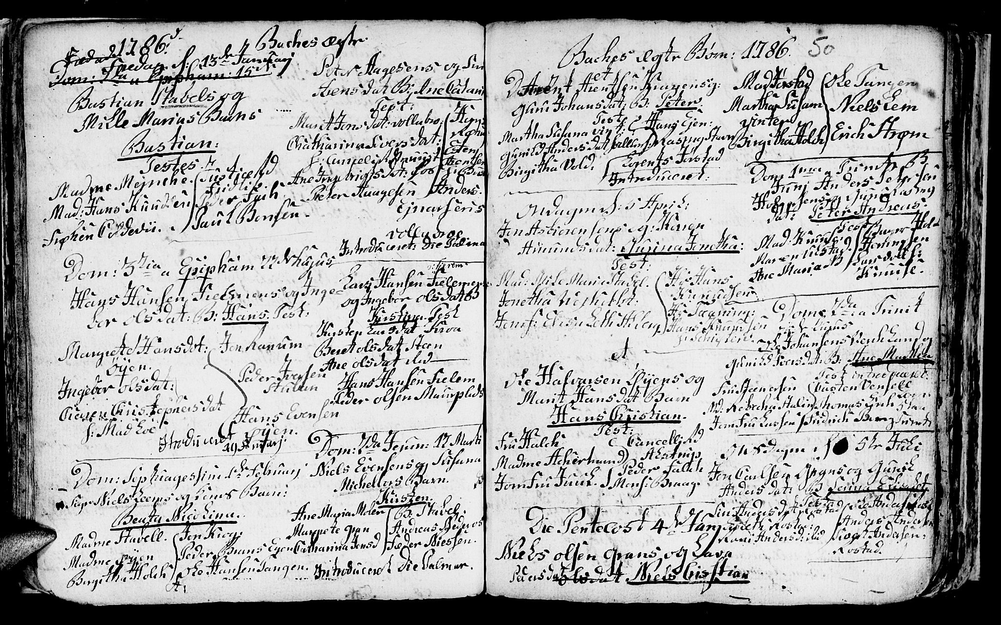 Ministerialprotokoller, klokkerbøker og fødselsregistre - Sør-Trøndelag, SAT/A-1456/604/L0218: Parish register (copy) no. 604C01, 1754-1819, p. 50