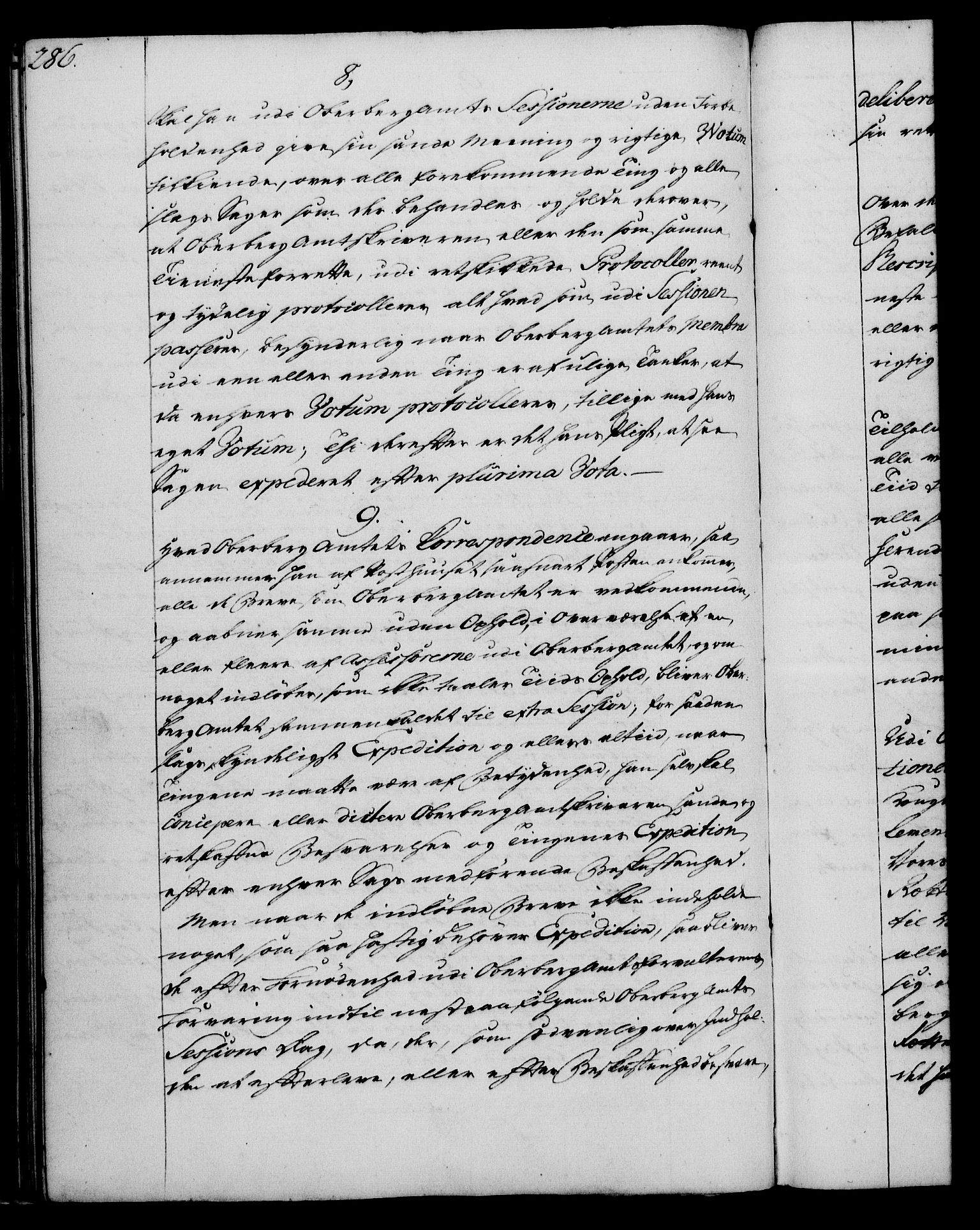 Rentekammeret, Kammerkanselliet, RA/EA-3111/G/Gg/Ggi/L0003: Norsk instruksjonsprotokoll med register (merket RK 53.36), 1751-1775, p. 286