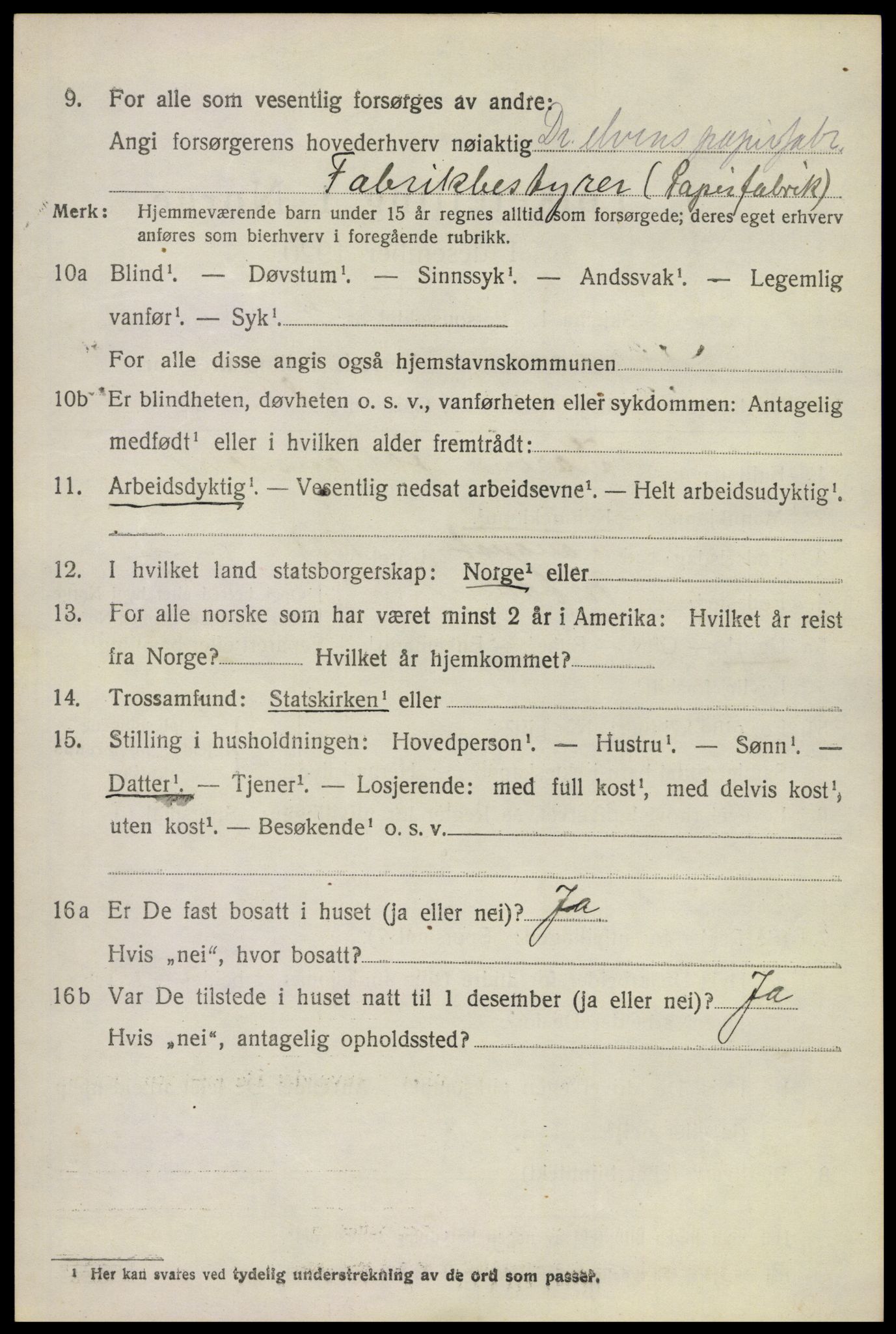 SAKO, 1920 census for Modum, 1920, p. 17954