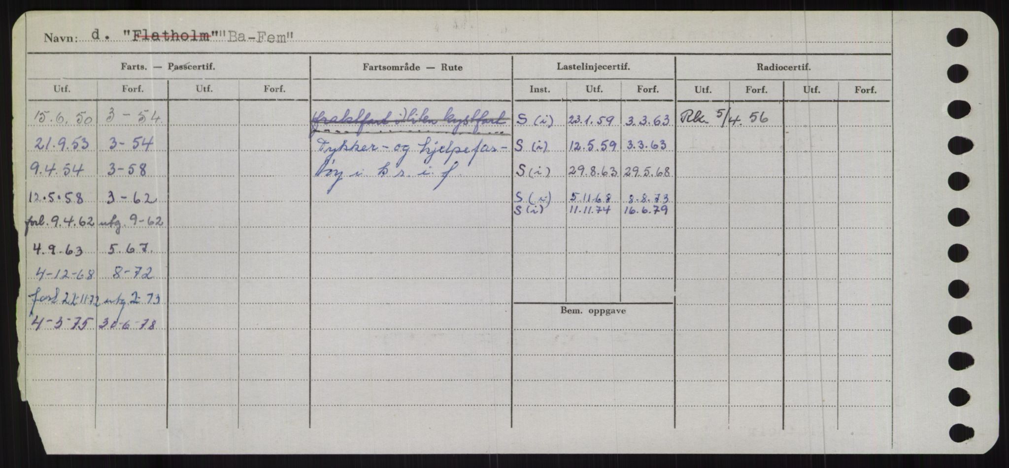 Sjøfartsdirektoratet med forløpere, Skipsmålingen, AV/RA-S-1627/H/Hc/L0001: Lektere, A-Y, p. 38