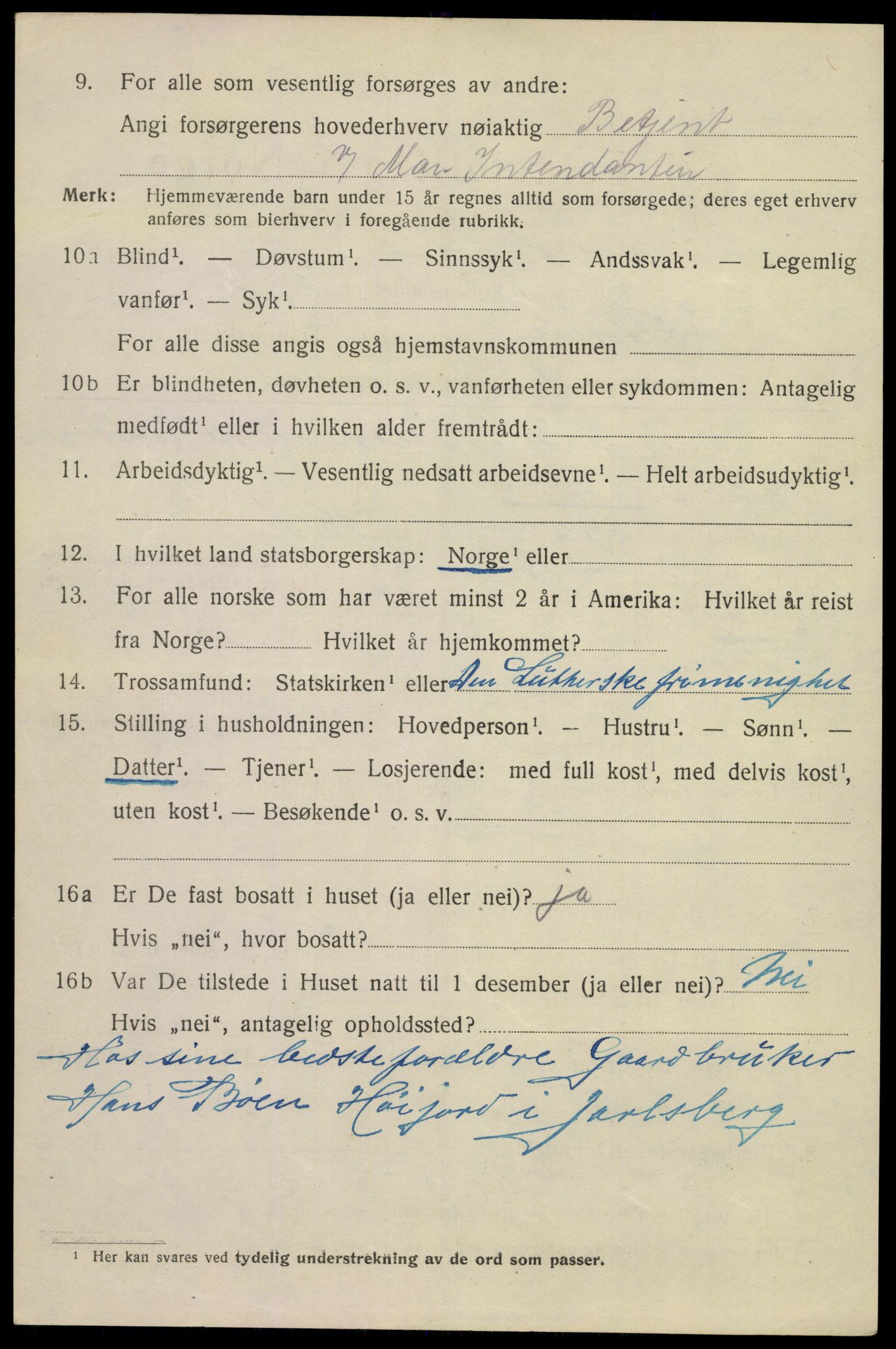 SAKO, 1920 census for Horten, 1920, p. 25838