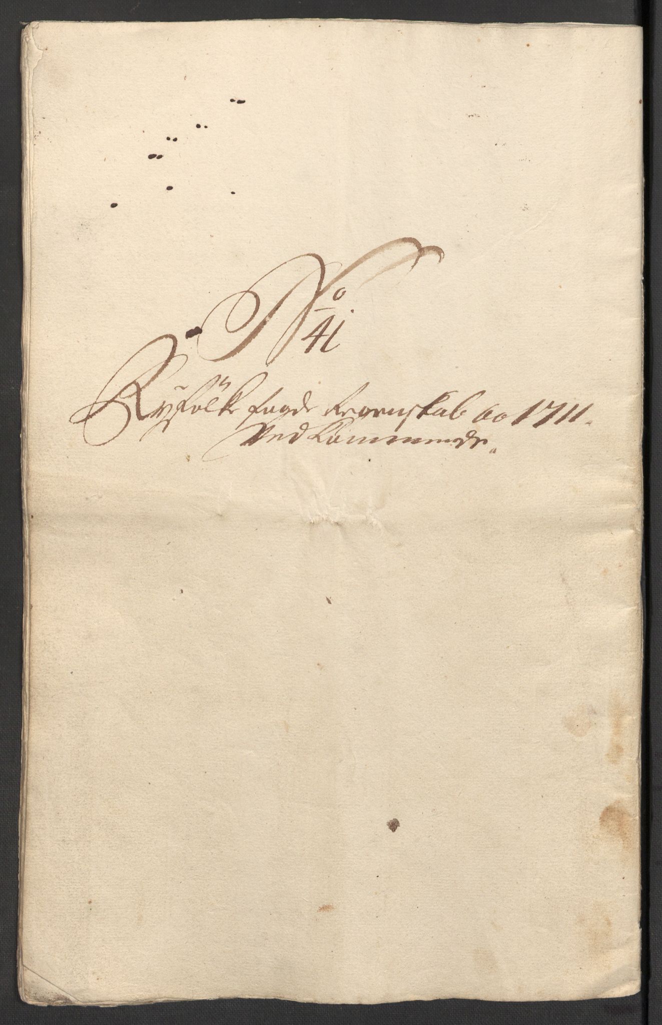 Rentekammeret inntil 1814, Reviderte regnskaper, Fogderegnskap, RA/EA-4092/R47/L2864: Fogderegnskap Ryfylke, 1711, p. 442