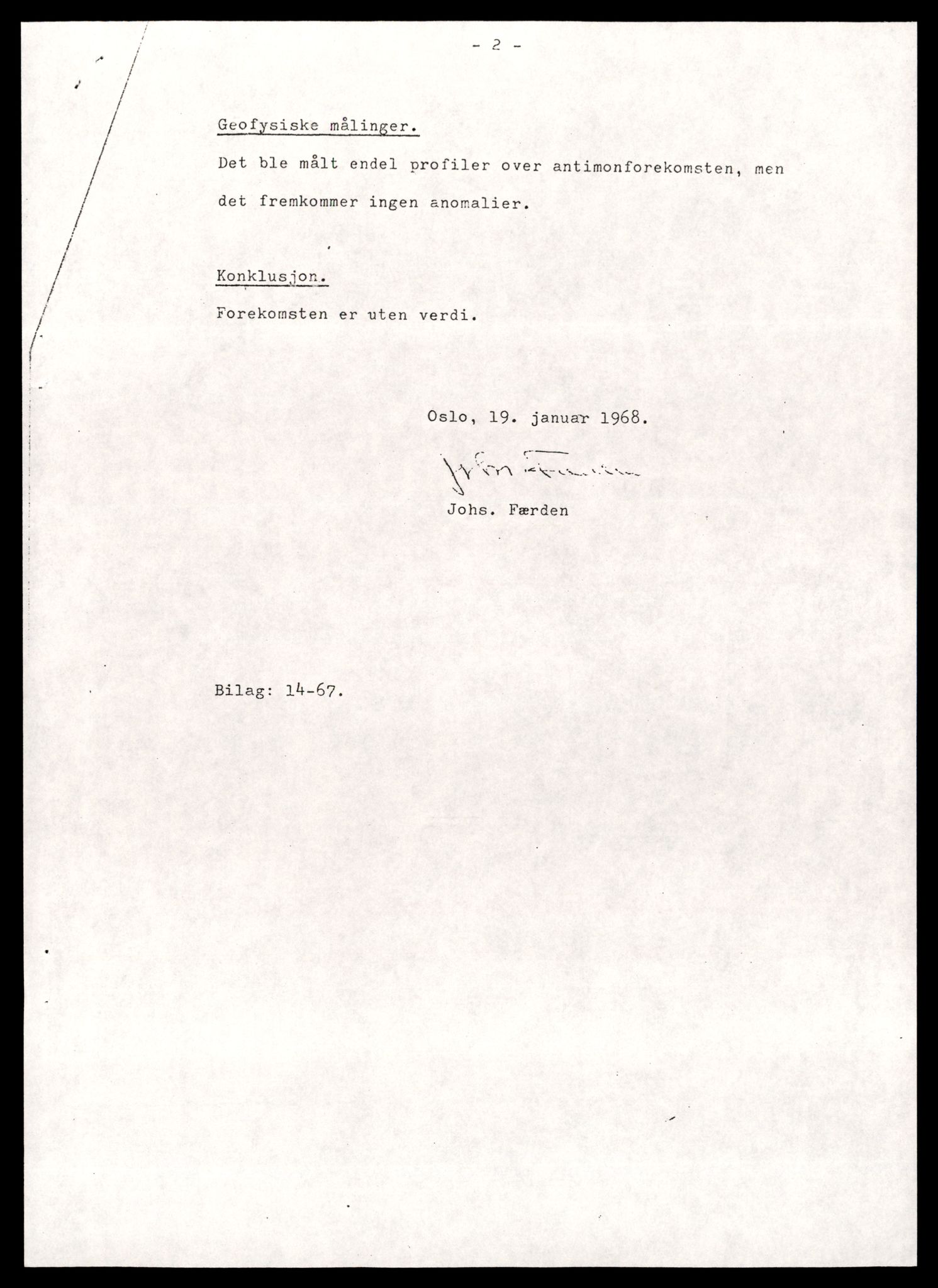 Direktoratet for mineralforvaltning , AV/SAT-A-1562/F/L0433: Rapporter, 1912-1986, p. 637