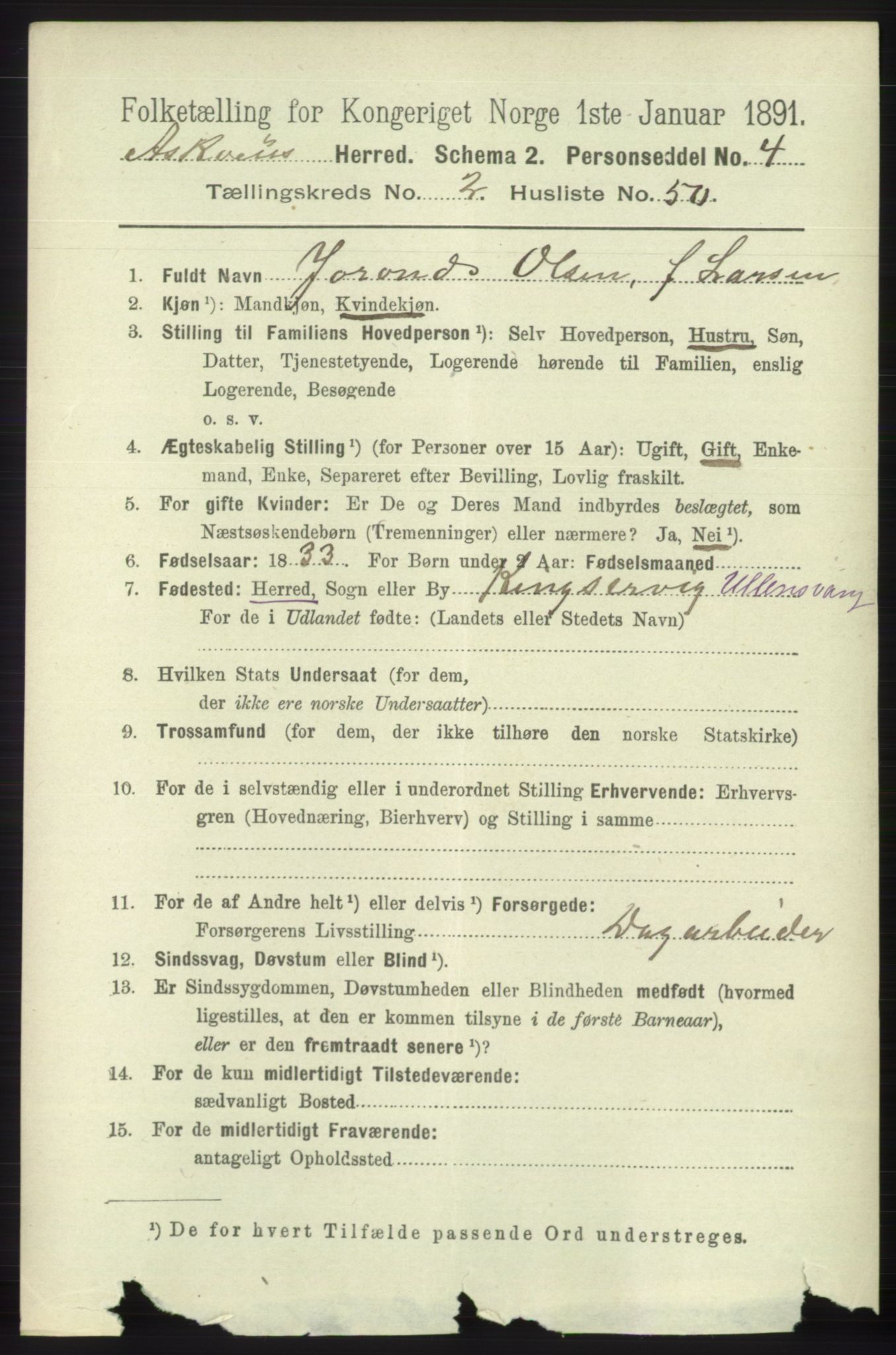 RA, 1891 census for 1247 Askøy, 1891, p. 1826