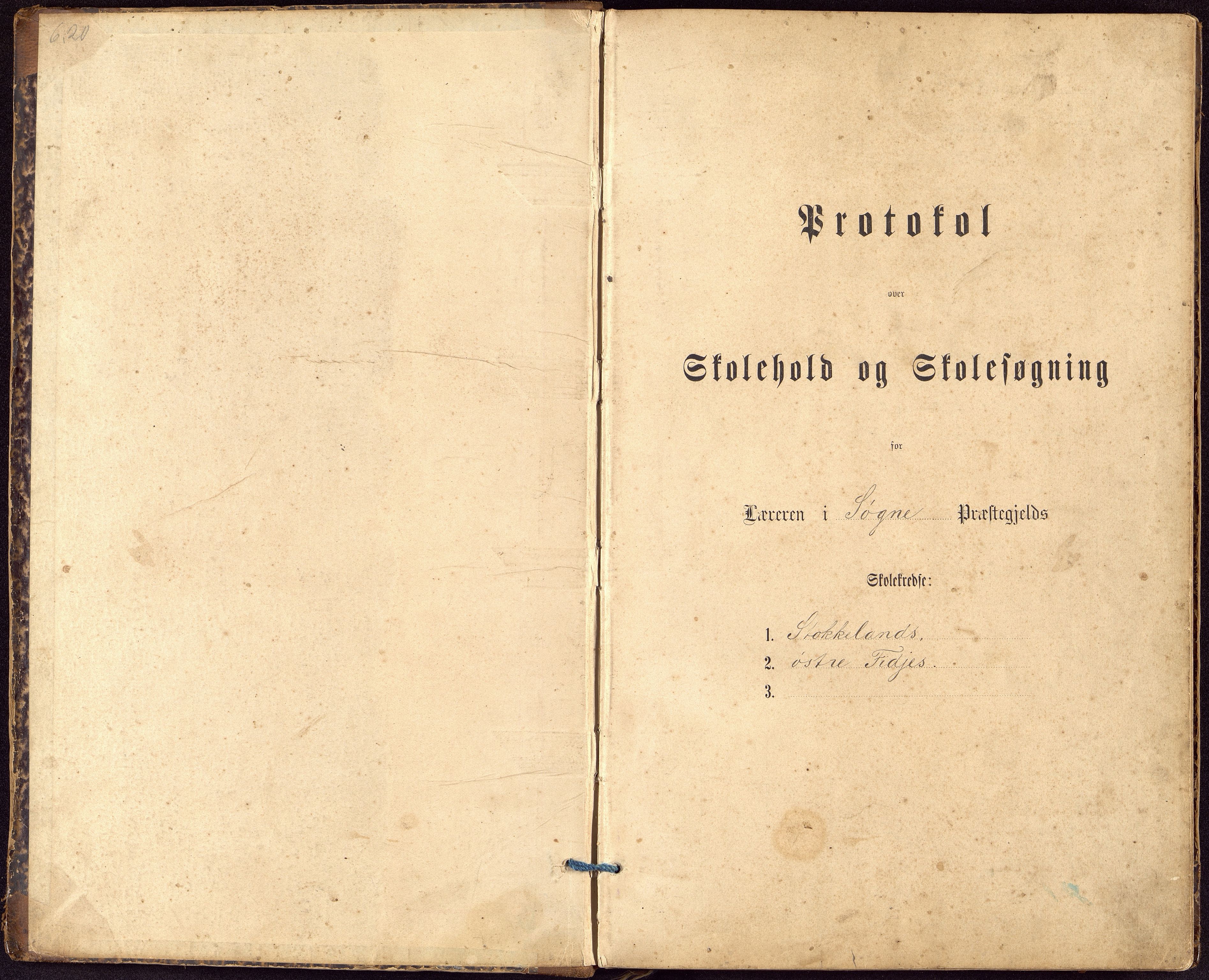 Greipstad kommune - Stokkeland Skole, ARKSOR/1017GR555/H/L0003: Skoleprotokoll, 1885-1907