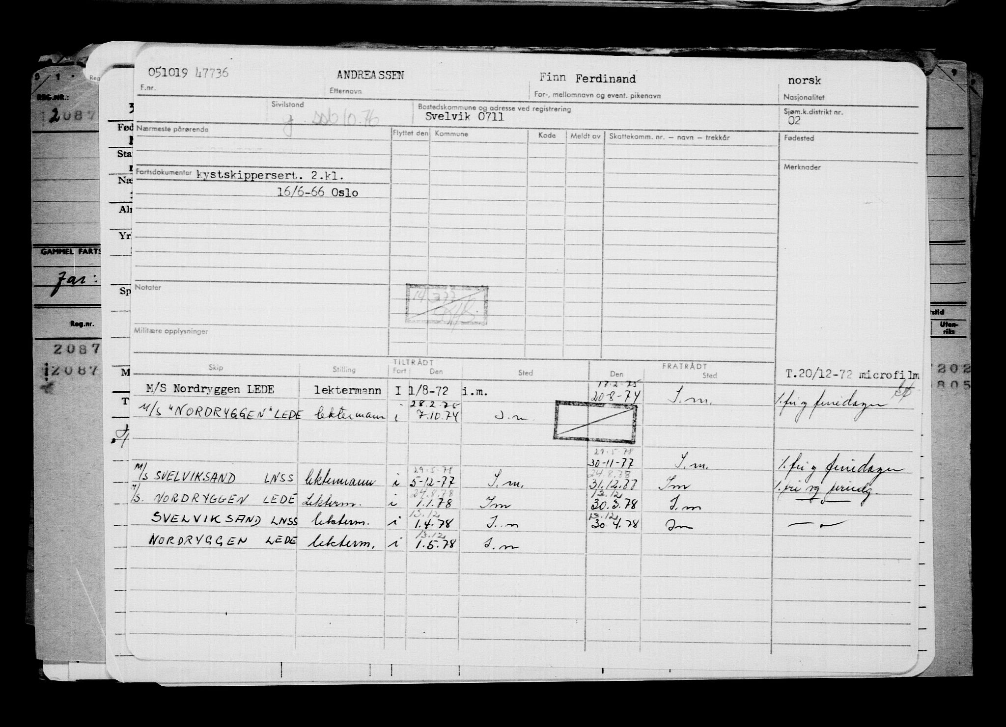 Direktoratet for sjømenn, AV/RA-S-3545/G/Gb/L0172: Hovedkort, 1919, p. 434