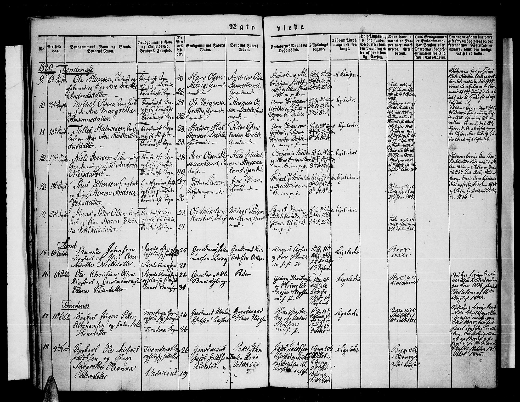 Trondenes sokneprestkontor, AV/SATØ-S-1319/H/Ha/L0008kirke: Parish register (official) no. 8, 1835-1840