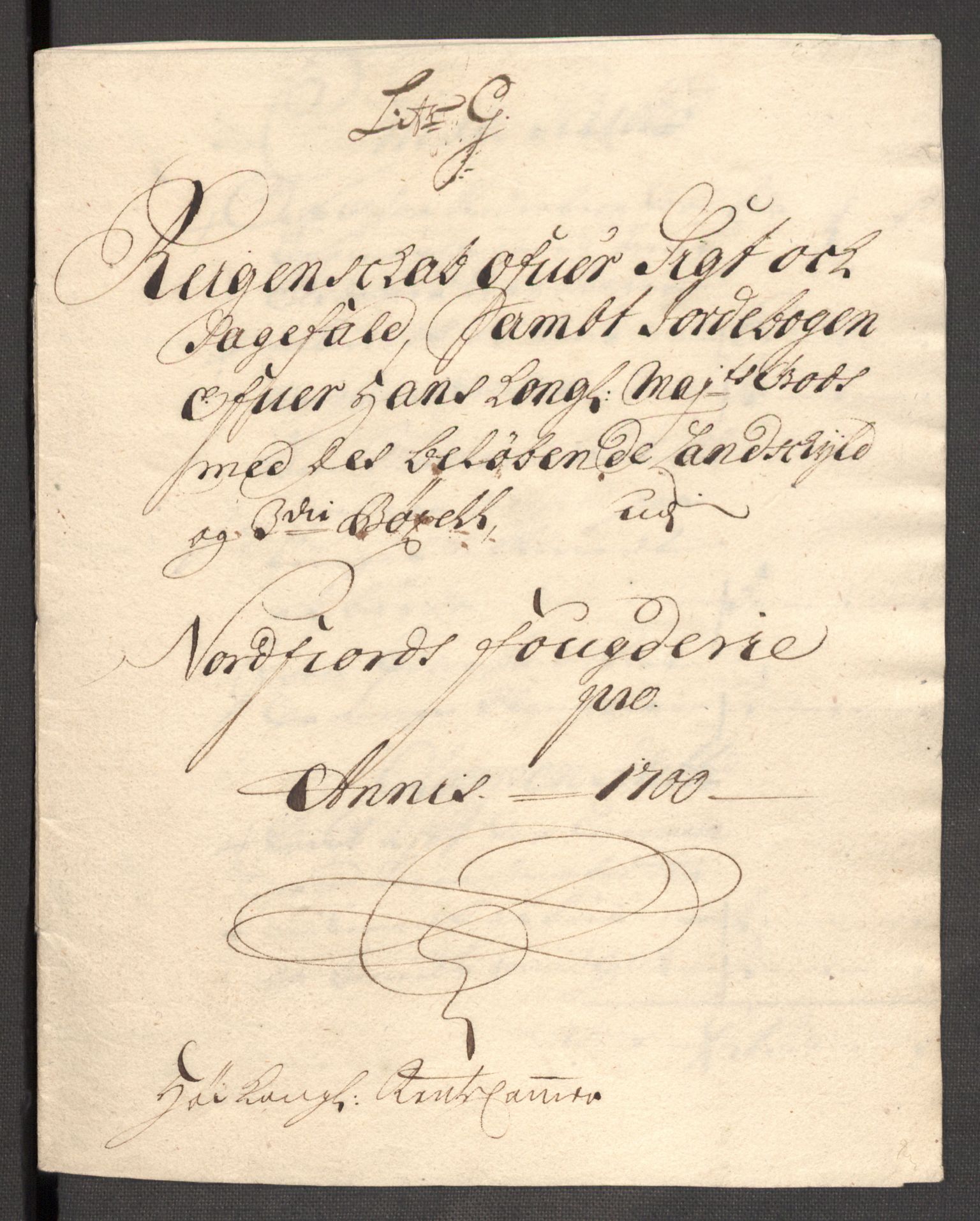 Rentekammeret inntil 1814, Reviderte regnskaper, Fogderegnskap, AV/RA-EA-4092/R53/L3425: Fogderegnskap Sunn- og Nordfjord, 1700-1701, p. 191