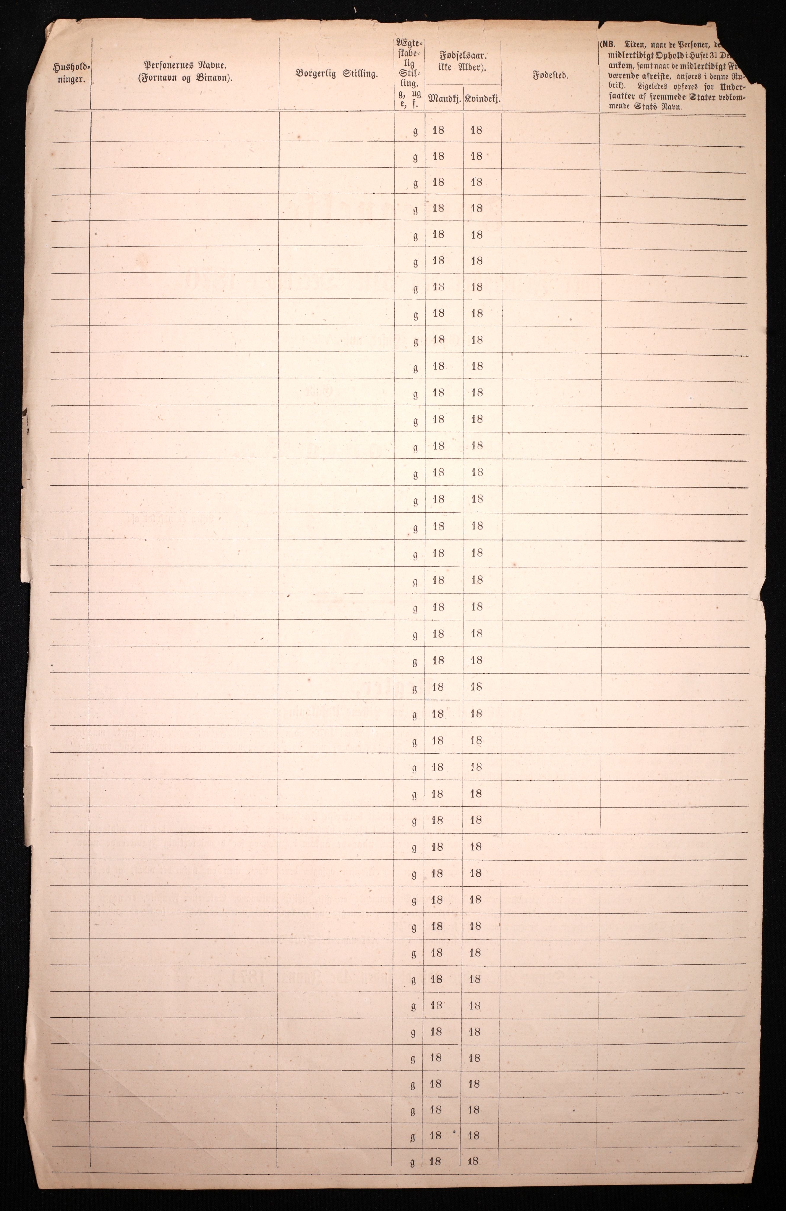 RA, 1870 census for 0301 Kristiania, 1870, p. 177