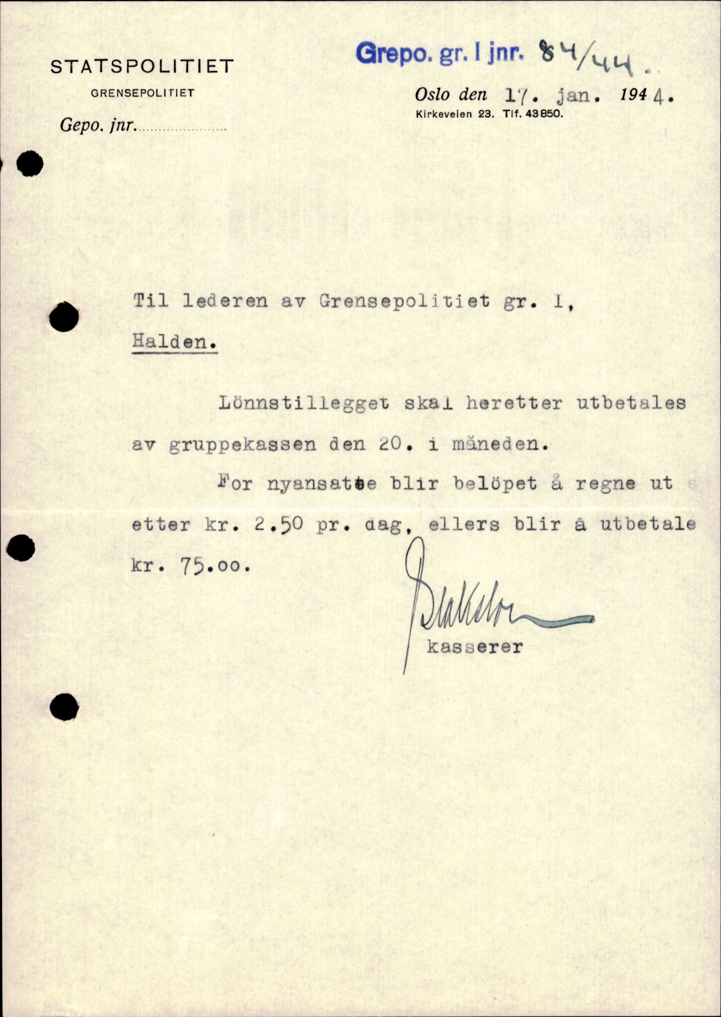 Forsvarets Overkommando. 2 kontor. Arkiv 11.4. Spredte tyske arkivsaker, AV/RA-RAFA-7031/D/Dar/Darc/L0006: BdSN, 1942-1945, p. 1436