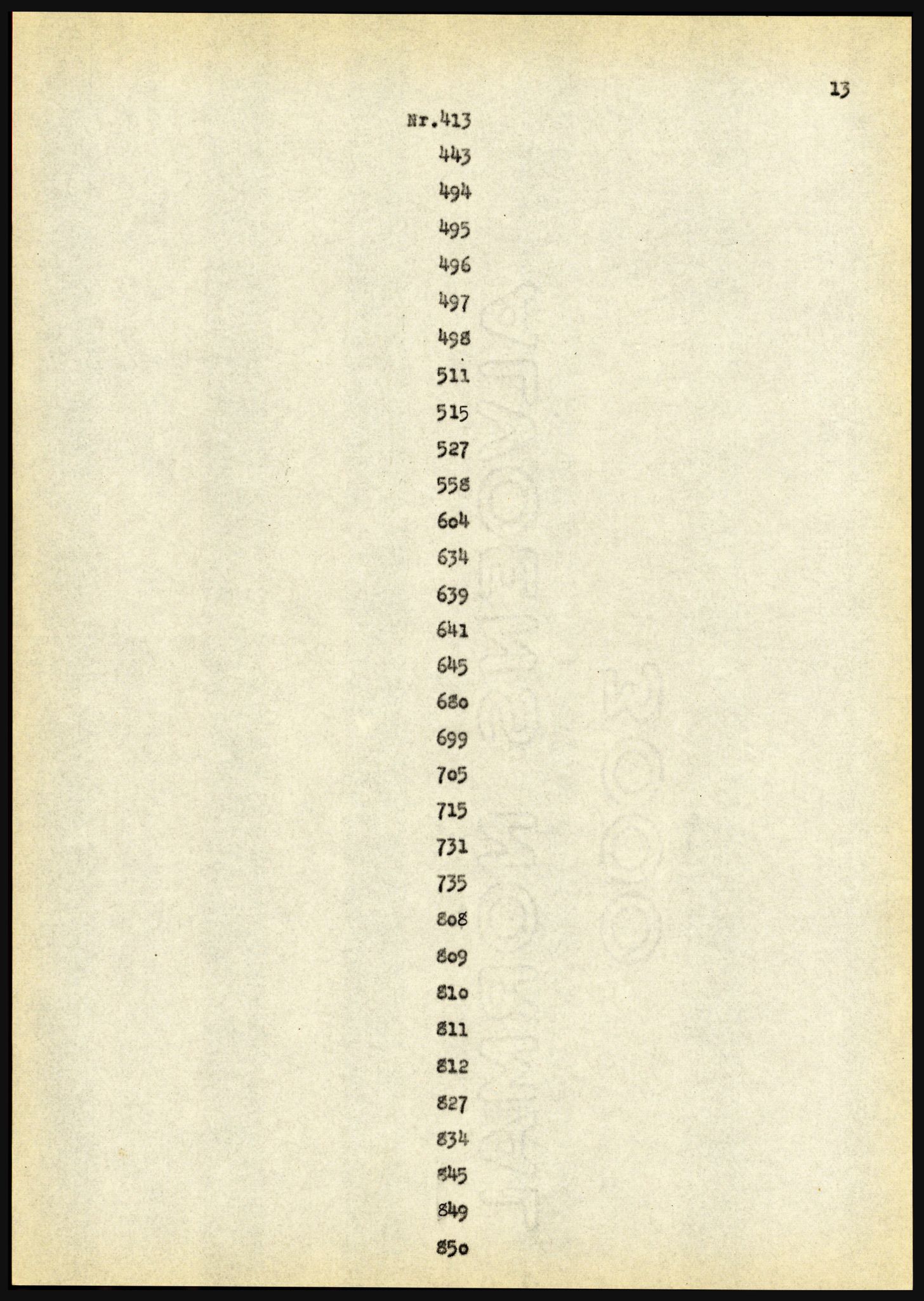 Riksarkivet, Seksjon for eldre arkiv og spesialsamlinger, AV/RA-EA-6797/H/Ha, 1953, p. 13