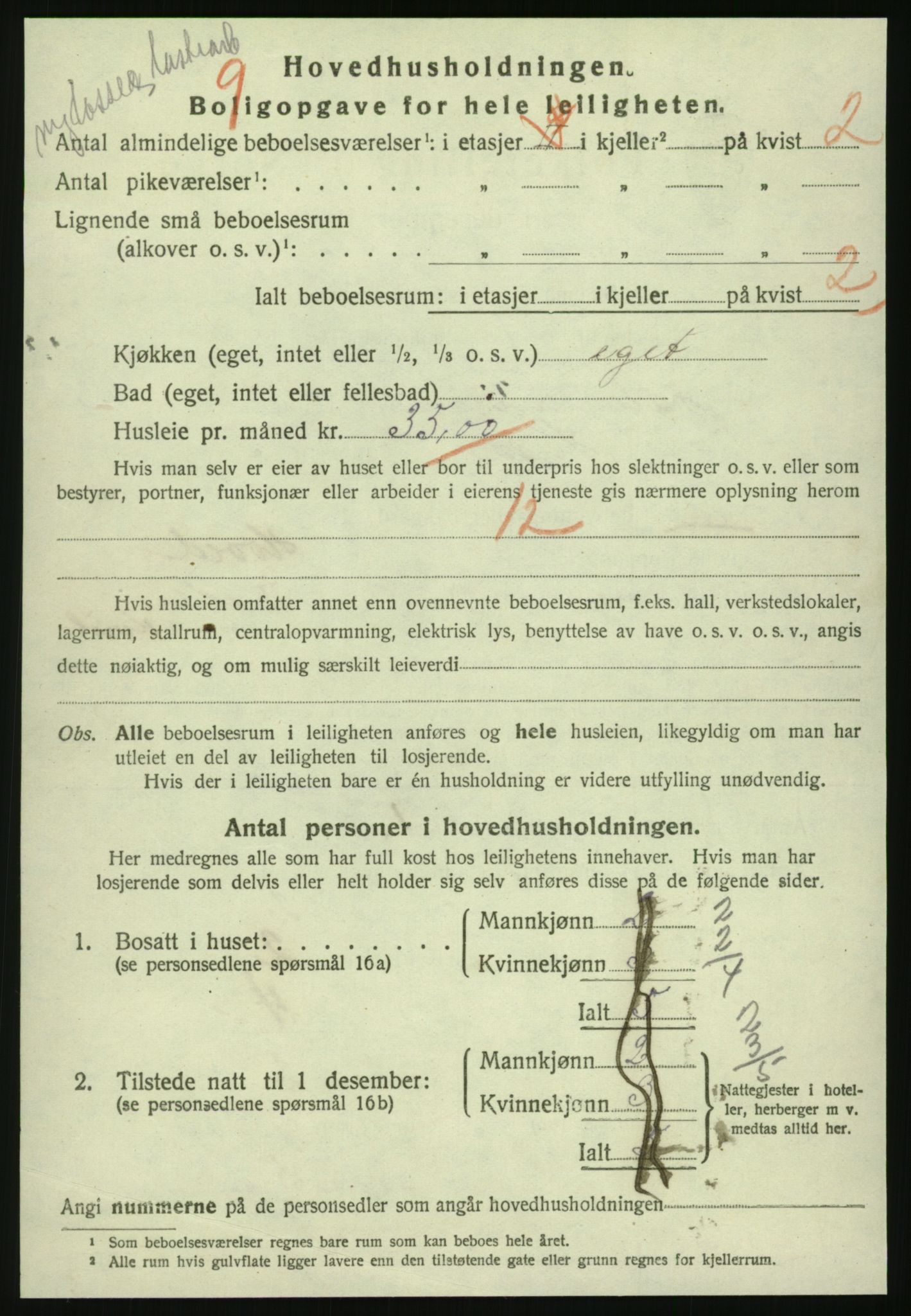 SAT, 1920 census for Ålesund, 1920, p. 9571