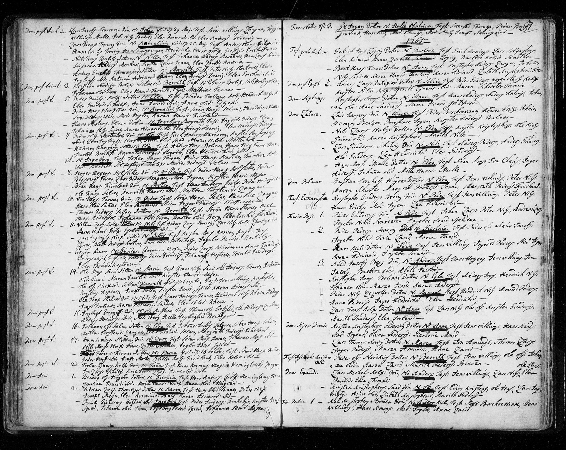 Tromsø sokneprestkontor/stiftsprosti/domprosti, AV/SATØ-S-1343/G/Ga/L0002kirke: Parish register (official) no. 2, 1753-1778, p. 51
