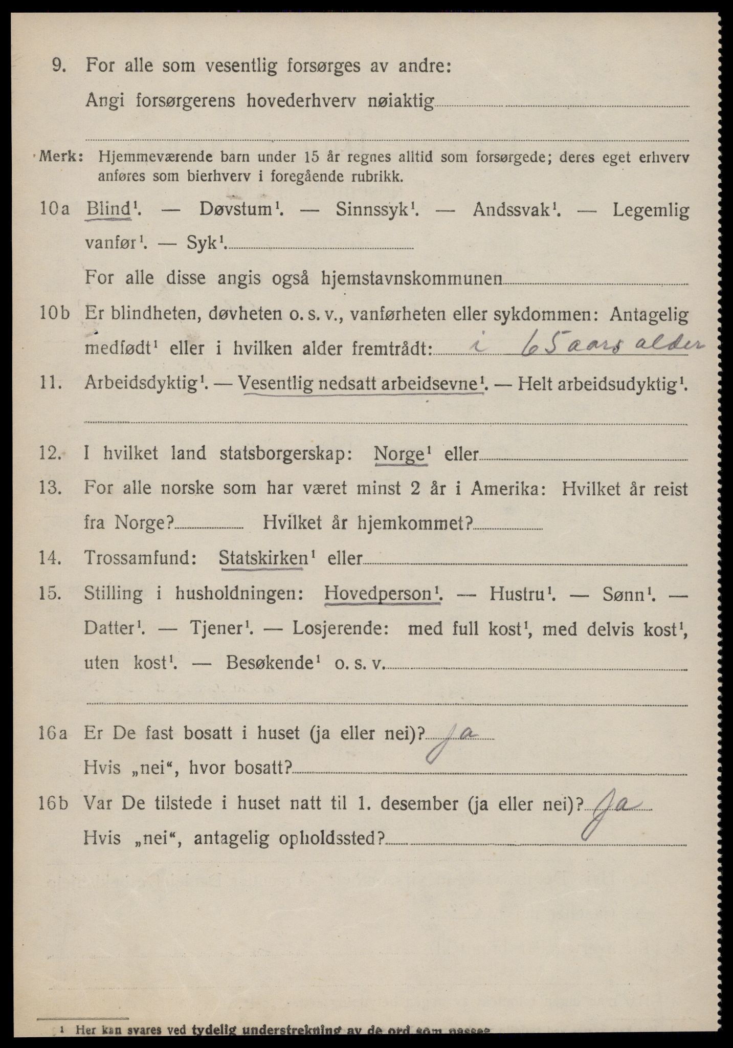 SAT, 1920 census for Stordal, 1920, p. 1629