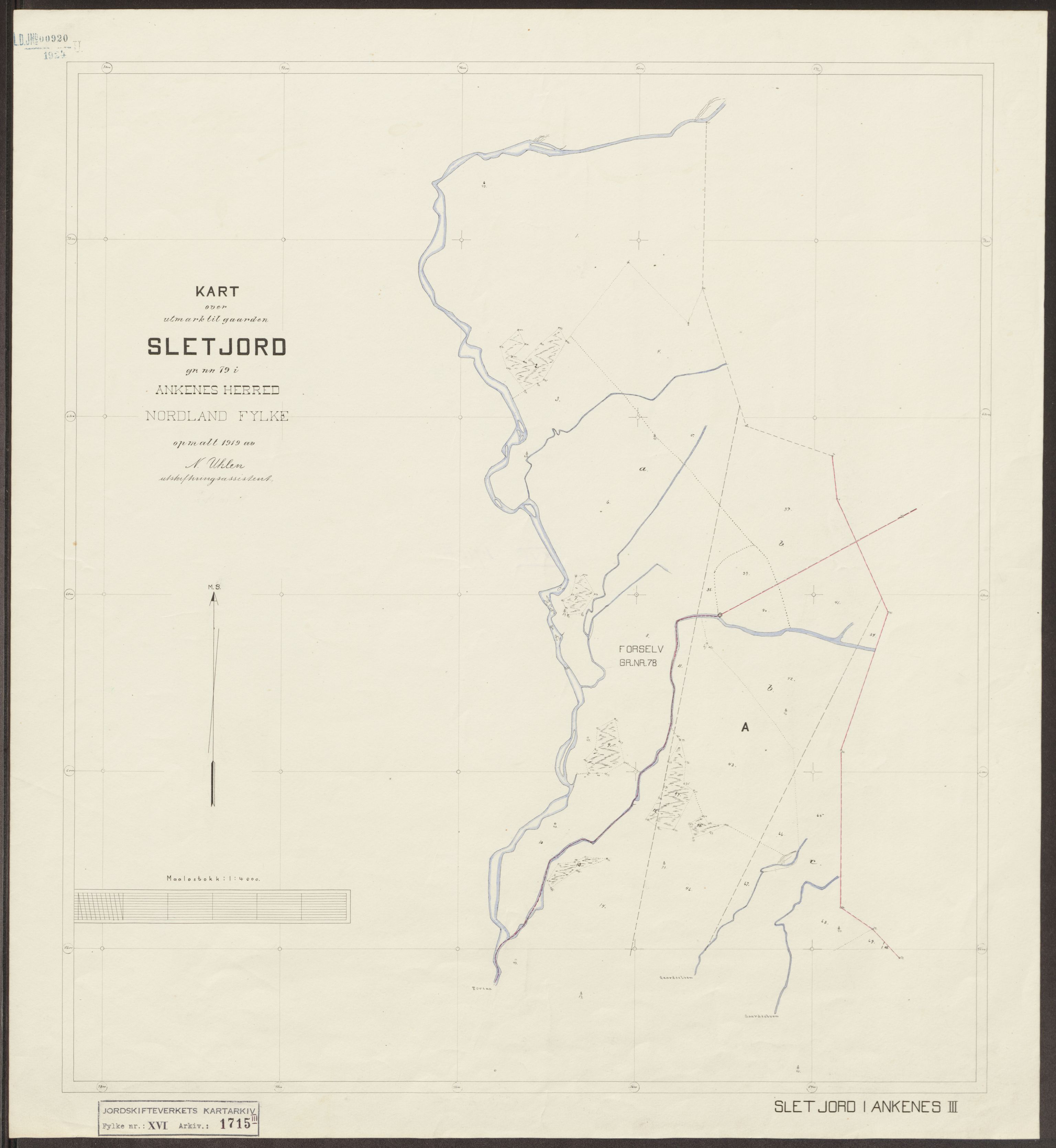 Jordskifteverkets kartarkiv, AV/RA-S-3929/T, 1859-1988, p. 2025