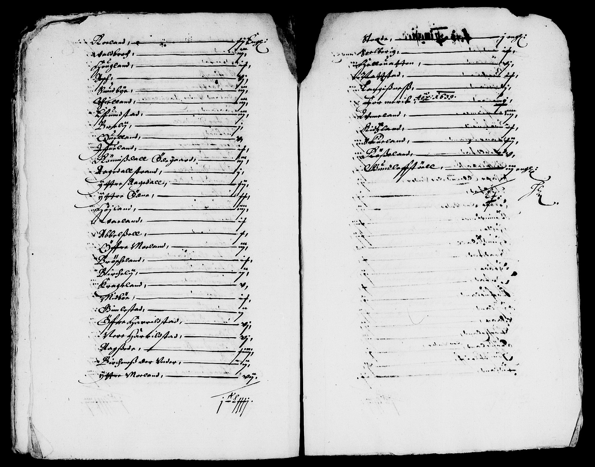 Rentekammeret inntil 1814, Reviderte regnskaper, Lensregnskaper, AV/RA-EA-5023/R/Rb/Rbr/L0013: Lista len, 1640-1642